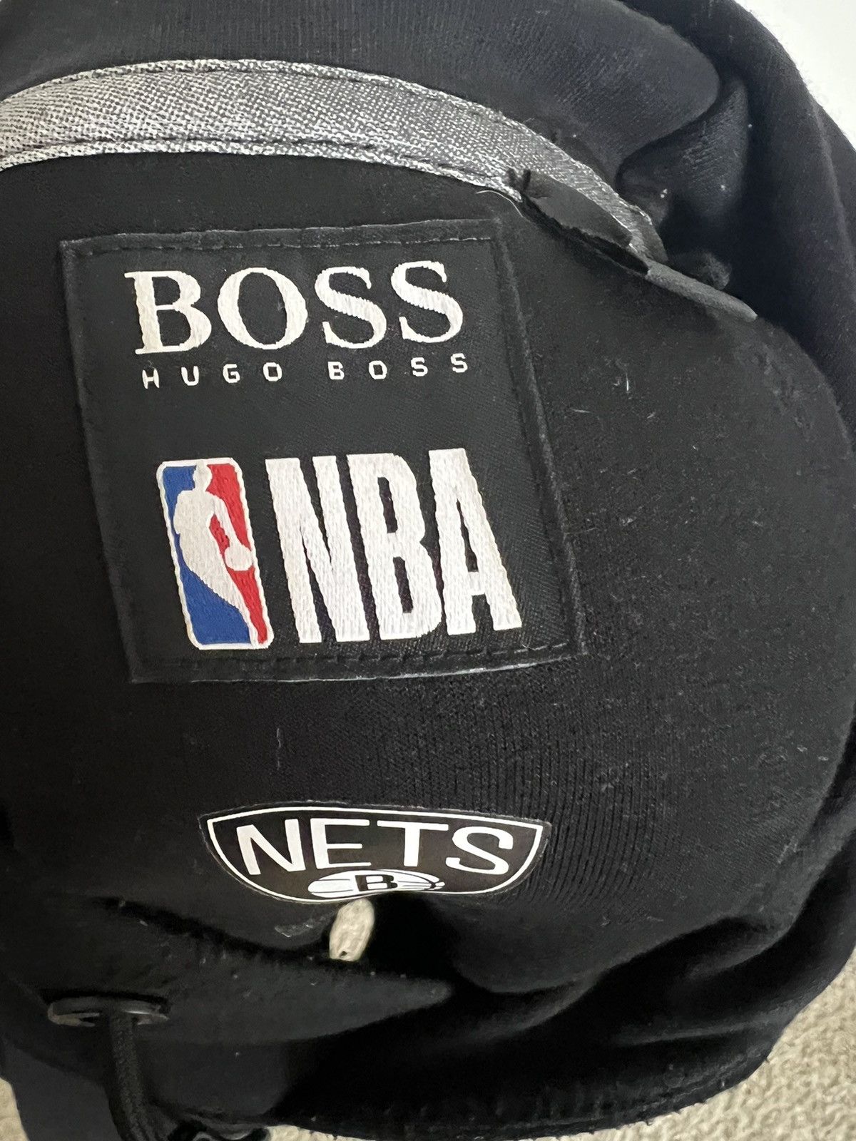 Hugo Boss Hugo Boss X NBA (Brooklyn Nets) Short Sleeve Hoodie Size US XL / EU 56 / 4 - 5 Thumbnail