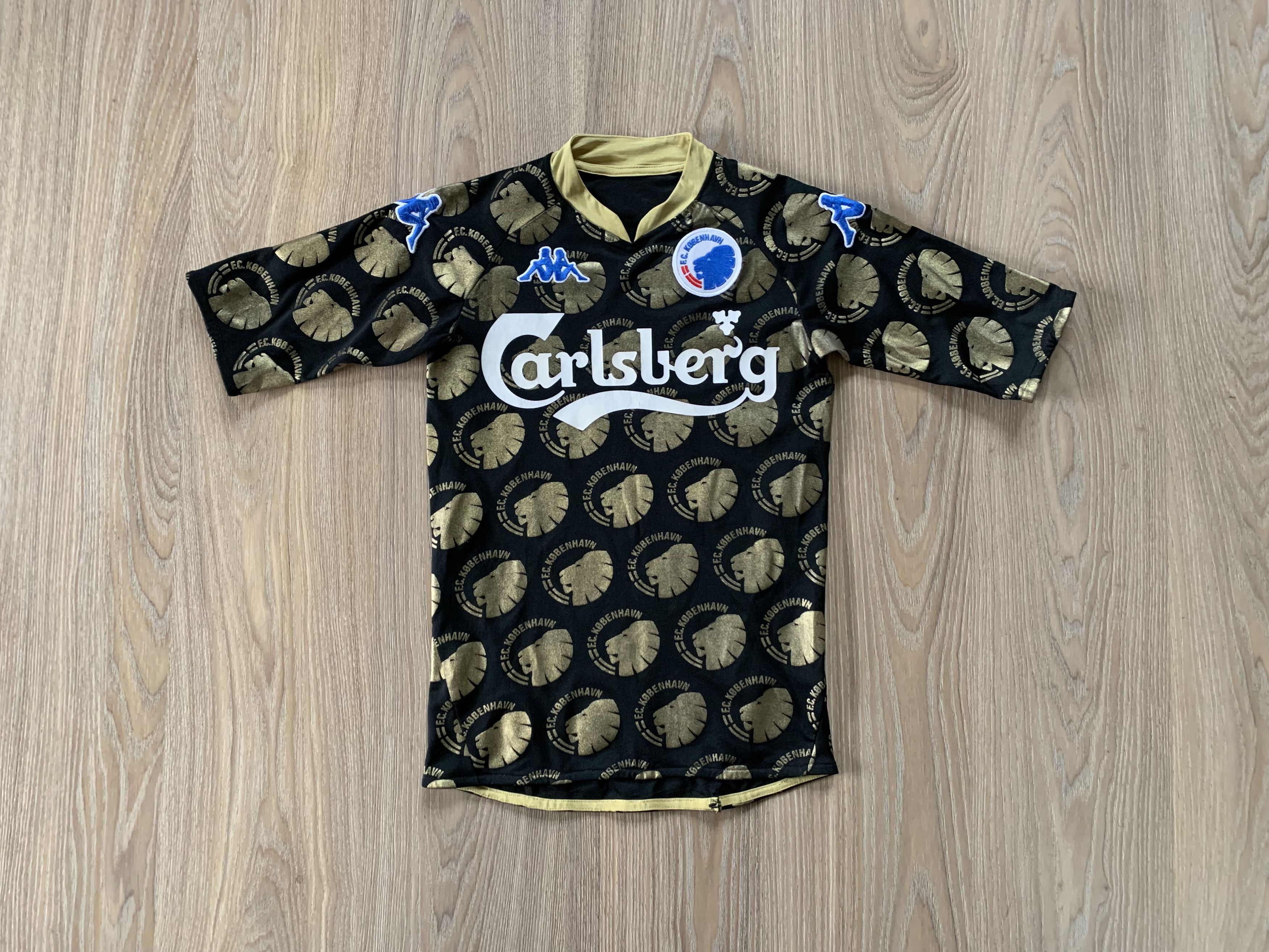 Kappa Kappa Kobenhavn FC Carlsberg Over Print Soccer Jersey Size US XXS / EU 40 - 1 Thumbnail