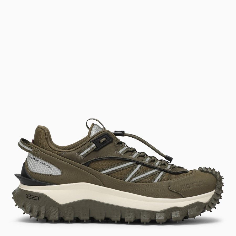 image of Moncler O1D2Blof0424 Leather Trainers In Multicolor Shoes, Men's (Size 7)