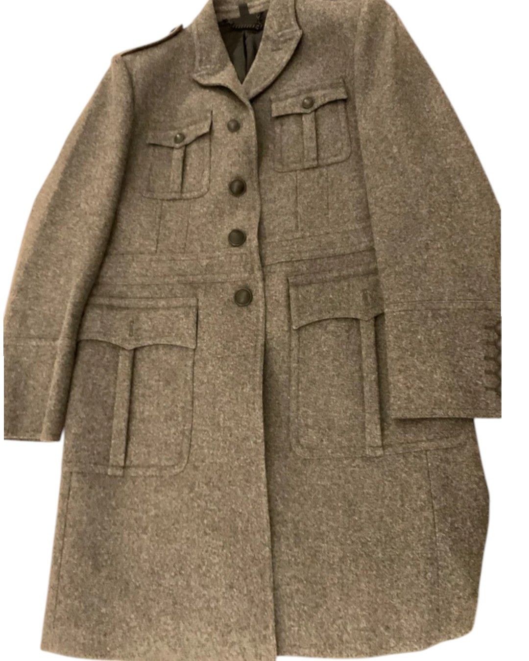 Burberry Prorsum PRORSUM NAPOLEON ARMY WOOL COAT Size US L / EU 52-54 / 3 - 2 Thumbnail
