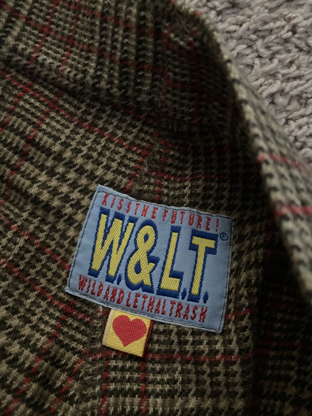 W&LT × Walter Van Beirendonck AW96 W&LT Penis Plaid Pants Wonderland Check 90s 1996 Walter Size US 30 / EU 46 - 9 Thumbnail