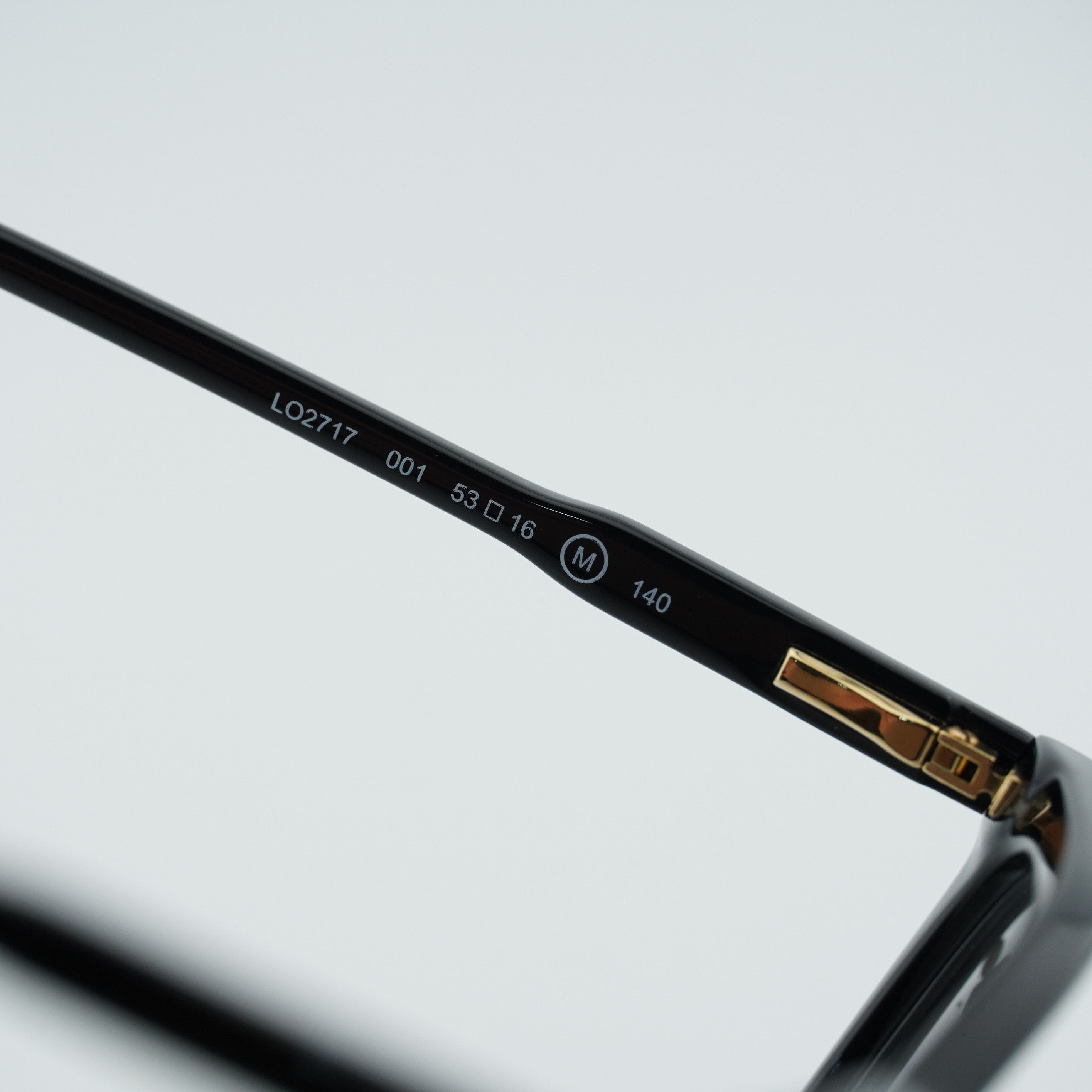 Longchamp Longchamp LO2717 001 Eyeglasses Black 53mm Cat Eye Frame Size ONE SIZE - 9 Thumbnail
