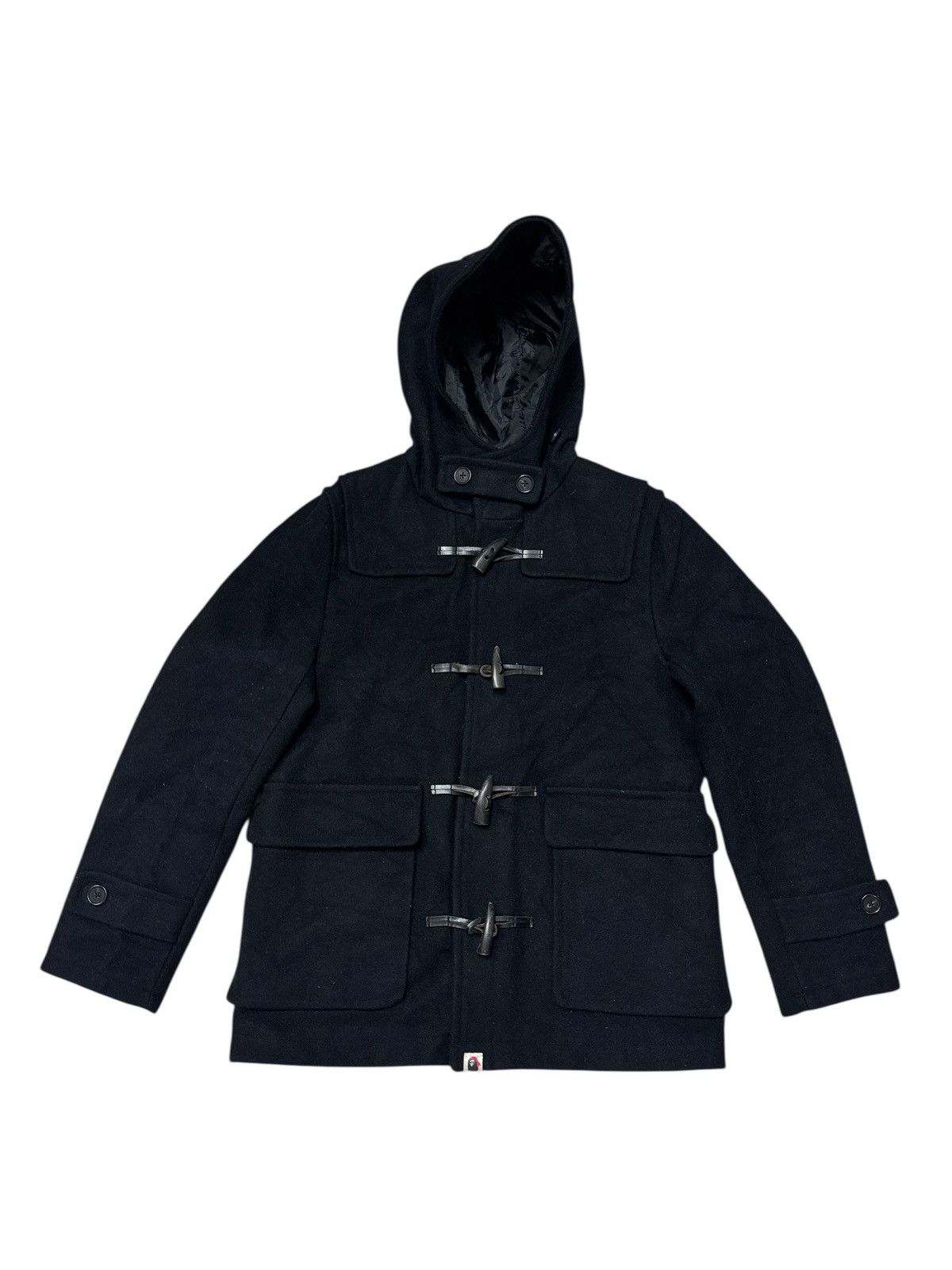 Bape A BATHING APE BAPE DUFFLE COAT JACKET Size US L / EU 52-54 / 3 - 1 Thumbnail