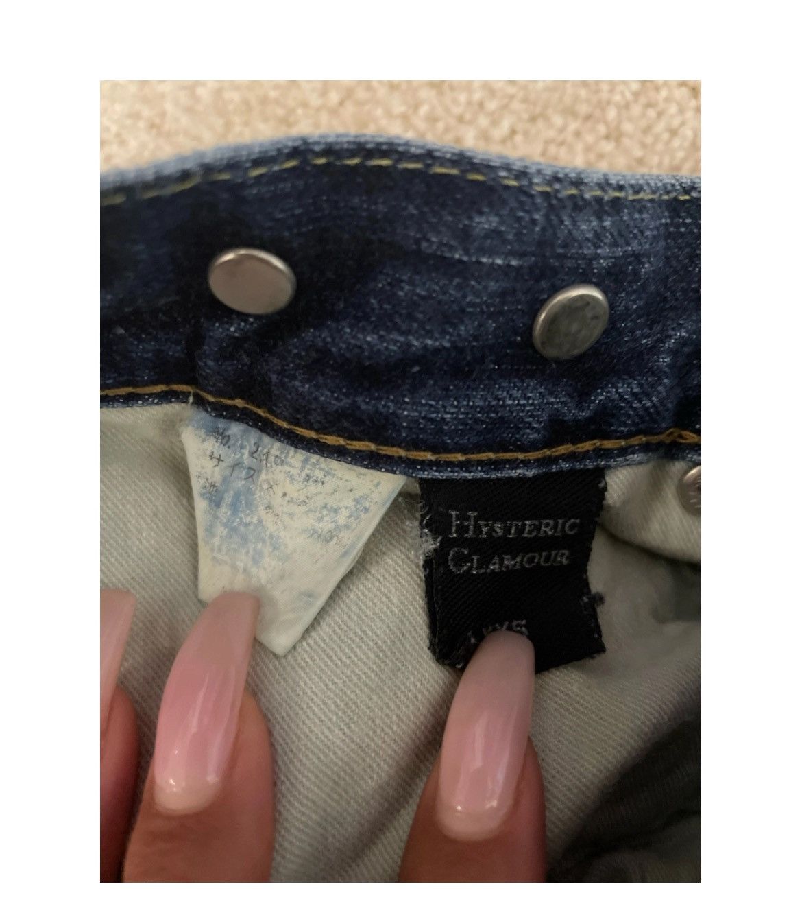 Hysteric Glamour Hysteric Glamour Jeans Size 27" / US 4 / IT 40 - 2 Thumbnail