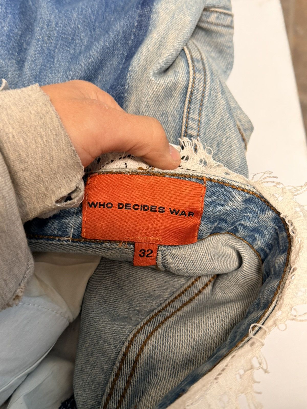 Who Decides War Who Decided War Jeans Size US 32 / EU 48 - 4 Thumbnail
