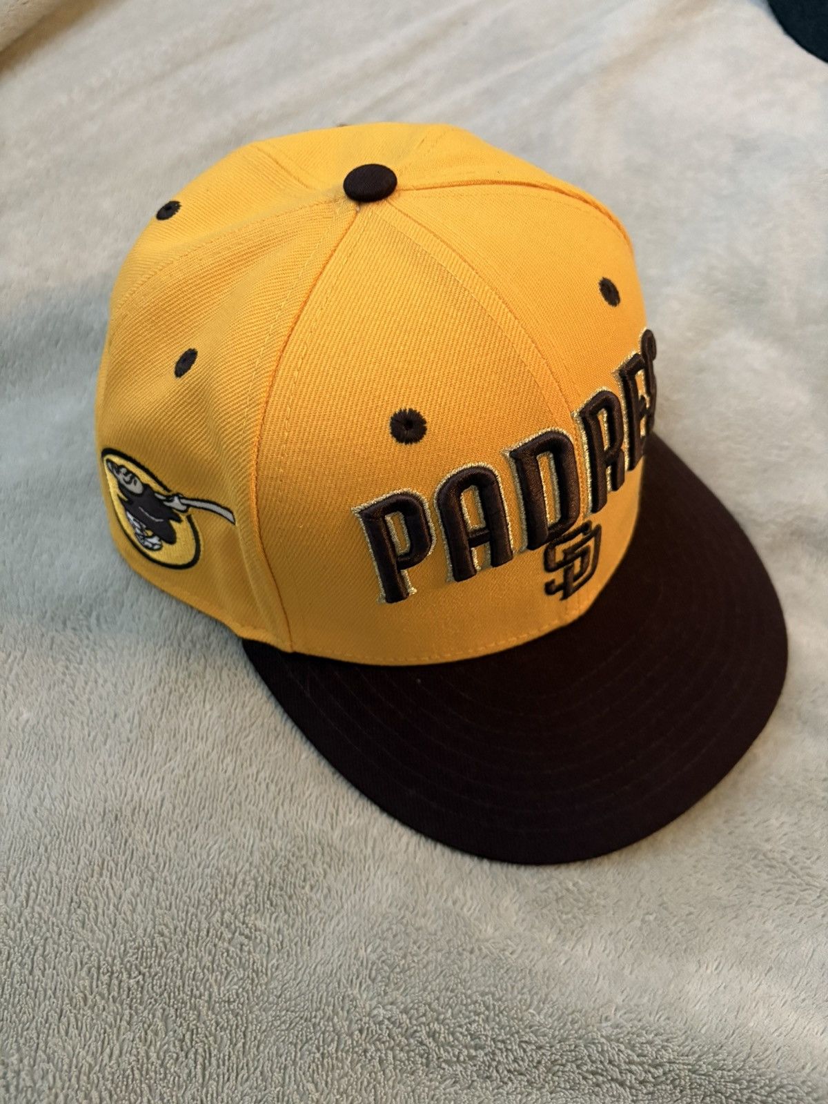Lids × MyFitteds × New Era San Diego Padres Juan Soto 7 3/8 Fitted Cap Size ONE SIZE - 1 Thumbnail