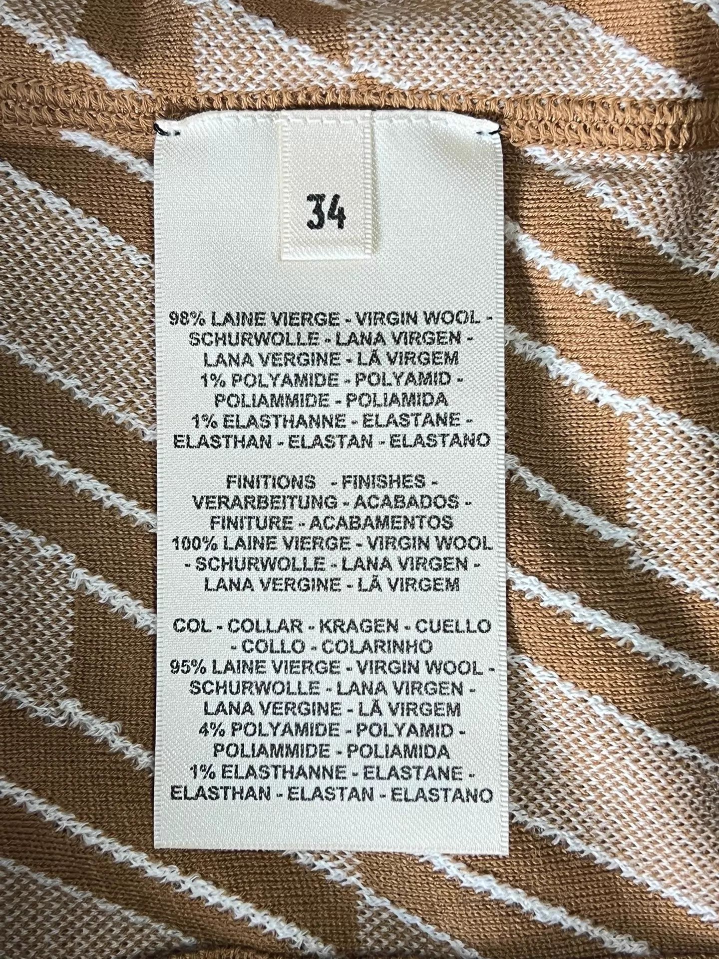 Hermes Hermès short-sleeve knit tee 34 brown mint Size XS / US 0-2 / IT 36-38 - 6 Thumbnail