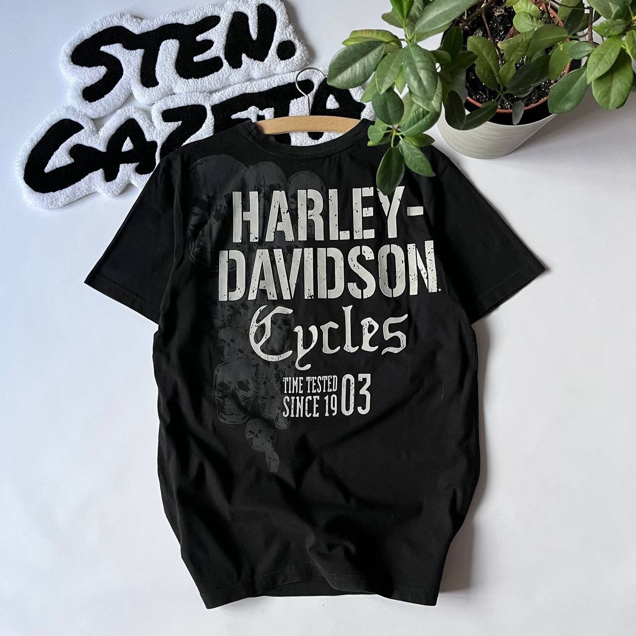 Harley Davidson × Vintage Harley Davidson Motorcycles Biker Racing T-shirt Size US M / EU 48-50 / 2 - 1 Thumbnail