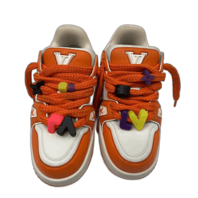 Louis Vuitton Louis Vuitton's latest white-orange plush doll Trainer Size US 5 / EU 37 - 1 Thumbnail
