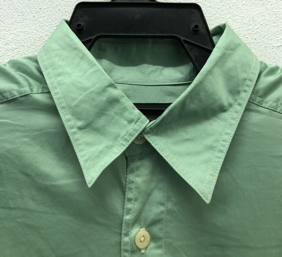 Kansai Yamamoto Vintage Kansai Yamamoto Short Sleeve Shirt Button Up Size US L / EU 52-54 / 3 - 3 Thumbnail