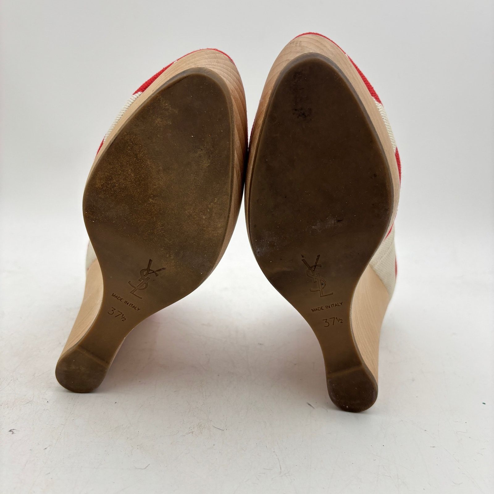 Yves Saint Laurent Yves Saint Laurent Maryna 105 Pump Wedges Women's 37.5 Size US 6.5 / IT 36.5 - 7 Thumbnail
