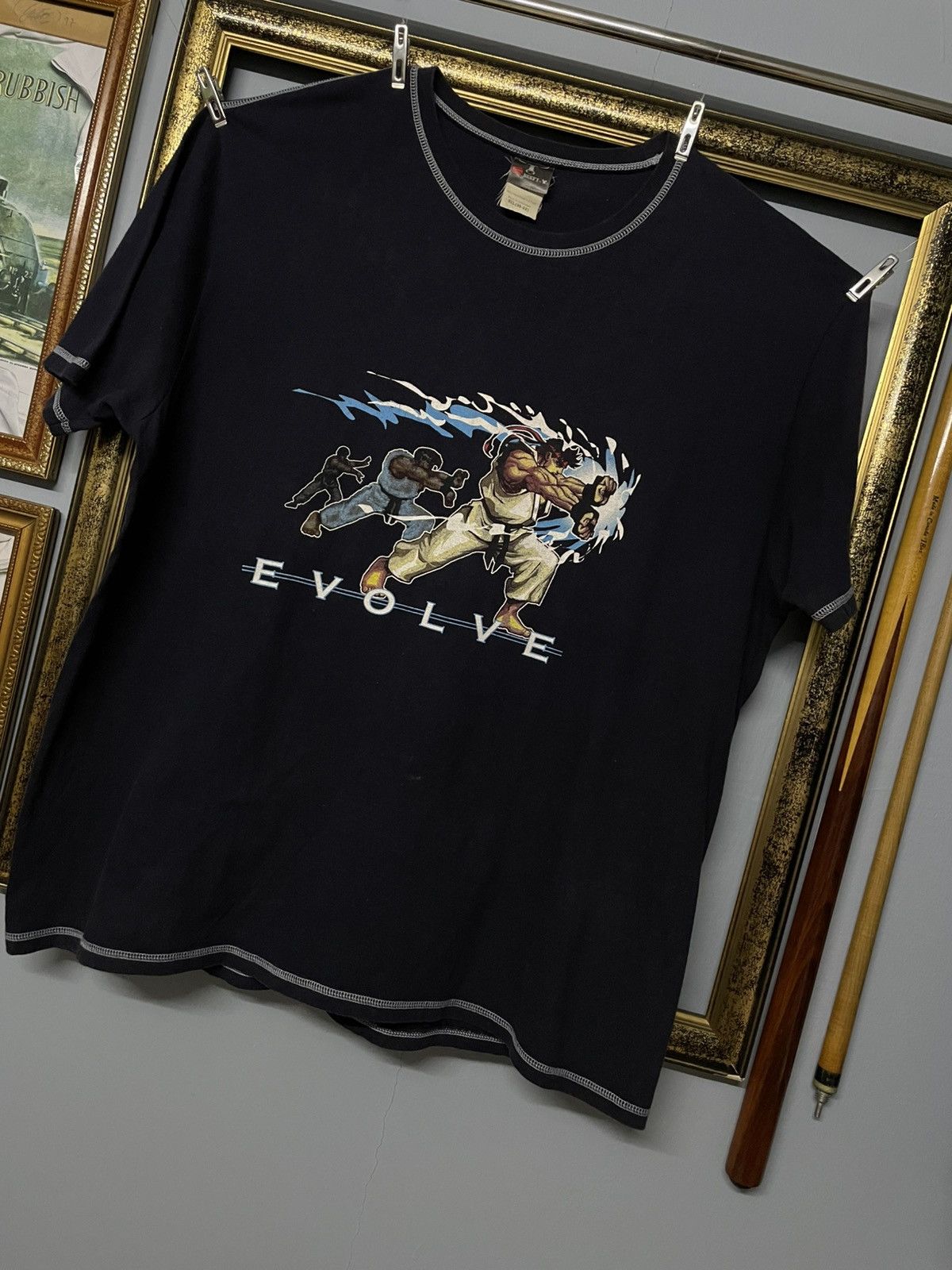 Vintage Vintage Super Street Fighter II Turbo Hd Remix Graphic Tee Size US XL / EU 56 / 4 - 2 Thumbnail