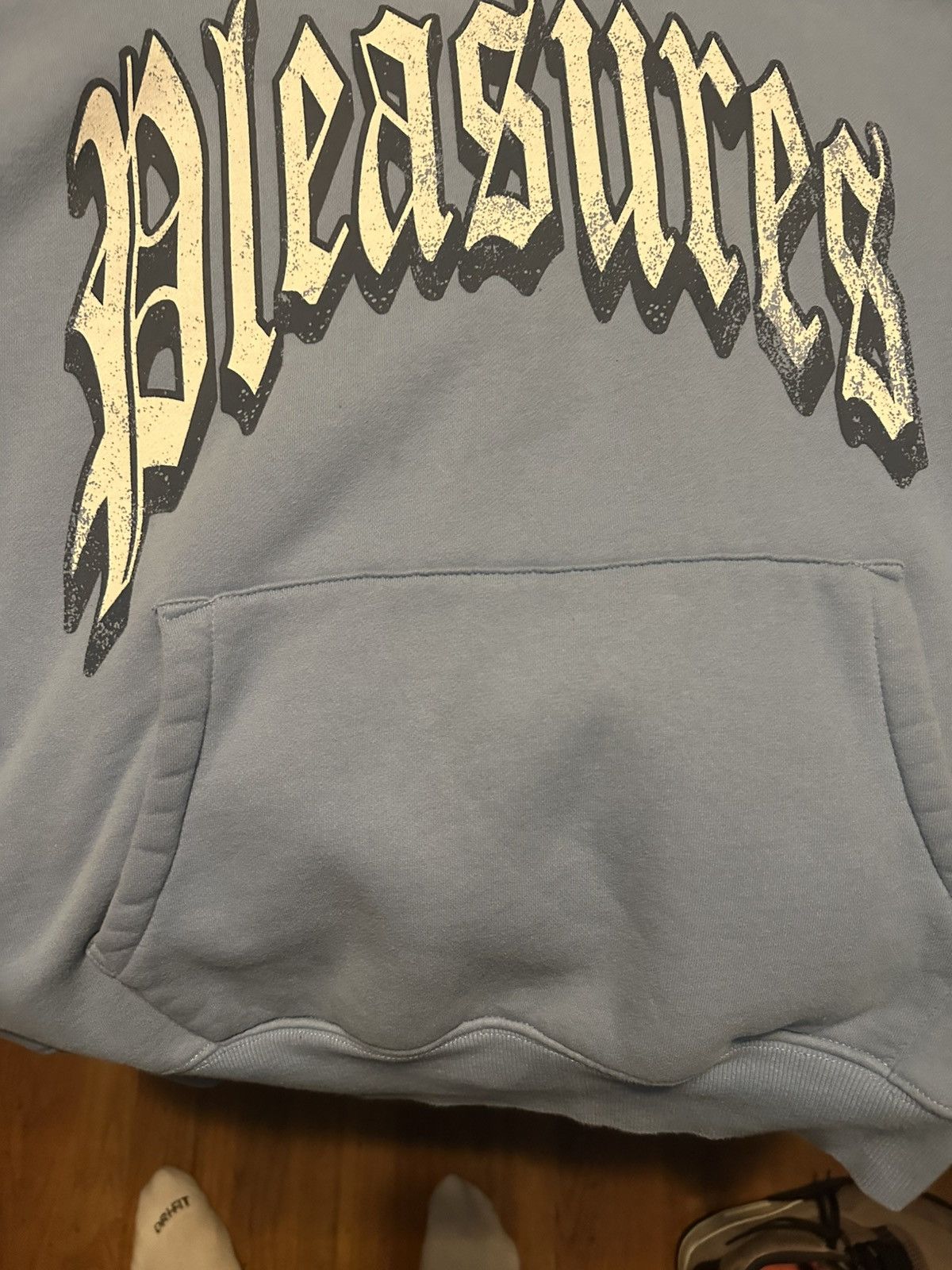 Pleasures Pleasures hoodie Baby blue Size US M / EU 48-50 / 2 - 3 Thumbnail