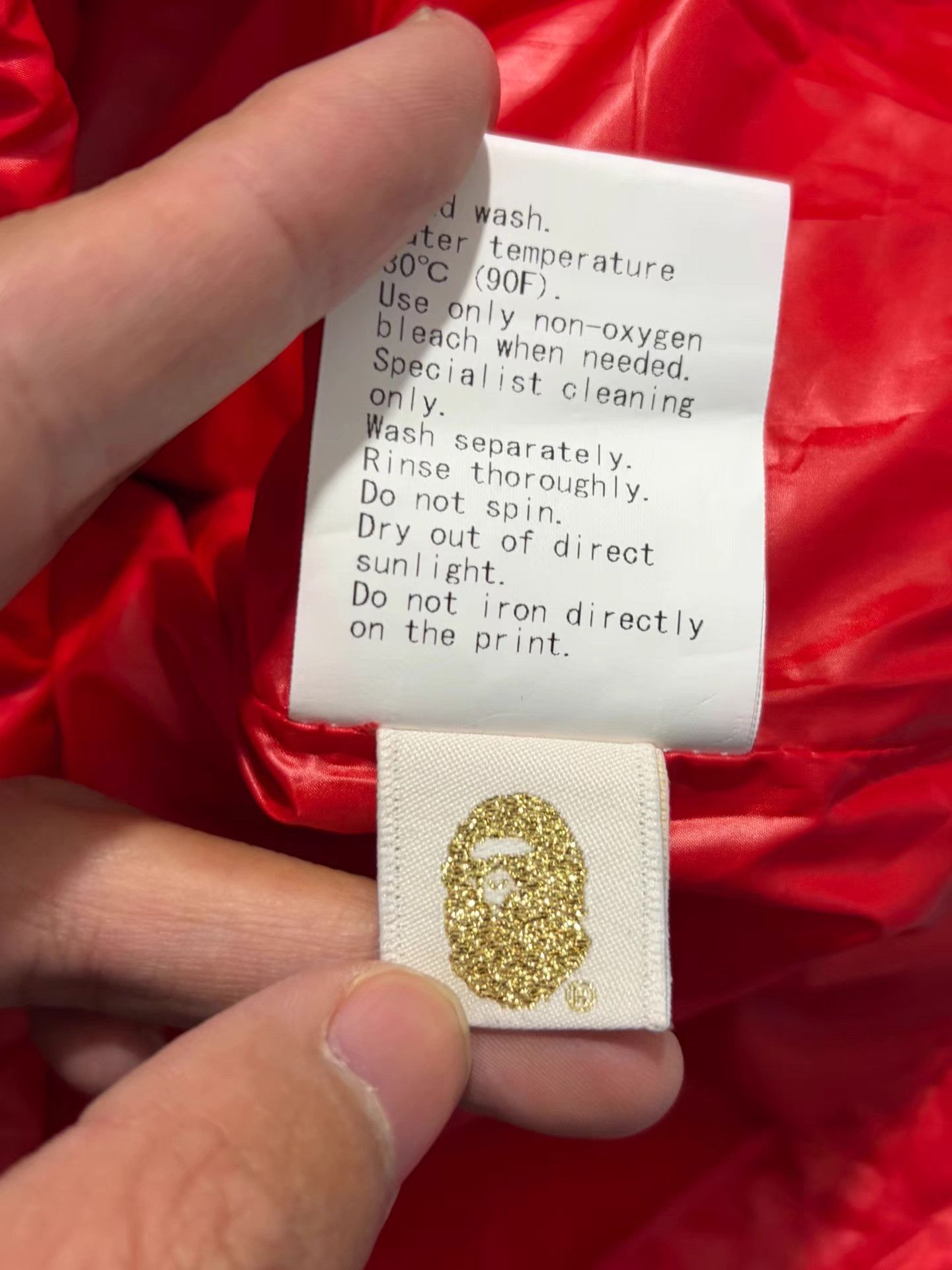 Bape BAPE BABY MILO Down Jacket Size US XS / EU 42 / 0 - 3 Thumbnail