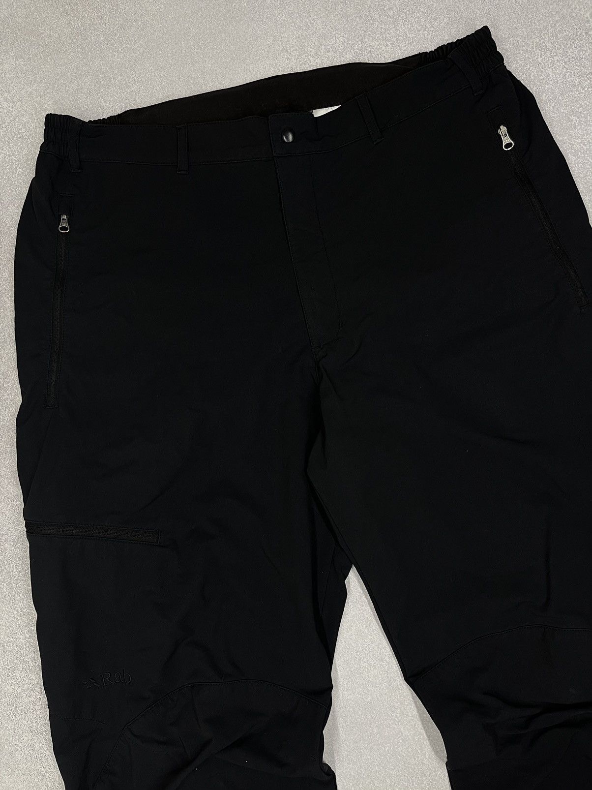 Rab Mens Rab Treklite Pants Full Black Y2K Gorpcore Outdoor Size US 36 / EU 52 - 3 Thumbnail