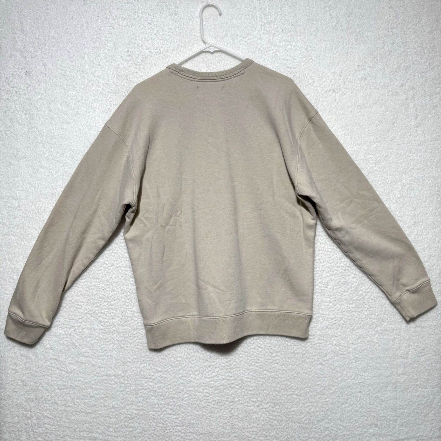 Abercrombie & Fitch VINTAGE Abercrombie & Fitch Crewneck Sweatshirt Mens Large Knit Beiges Embroidered 90s Preppy Heavyweight Pullover Size US L / EU 52-54 / 3 - 2 Thumbnail