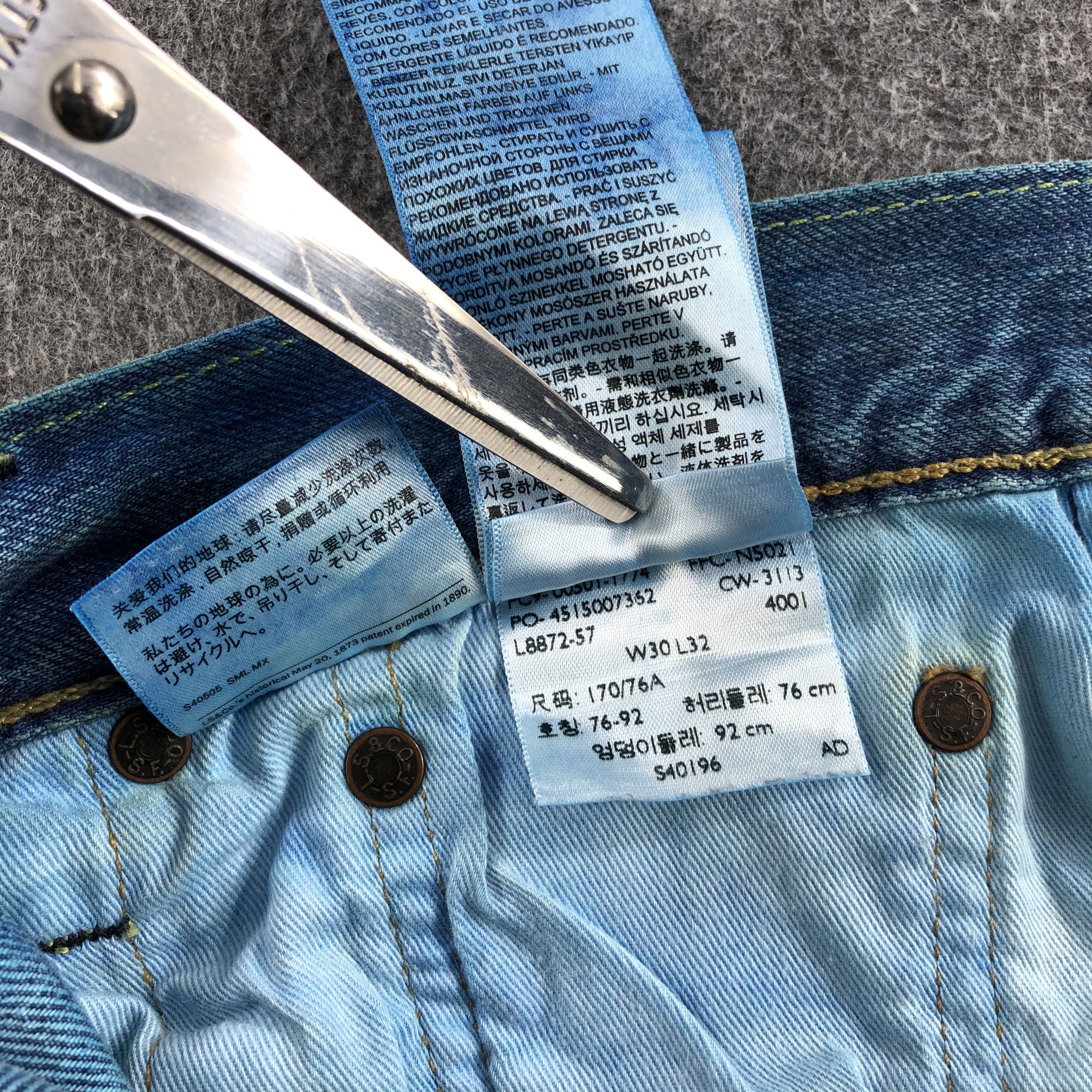 Levi's Levis 501 Custom Colour Jeans-JM846 Size US 31 - 11 Thumbnail