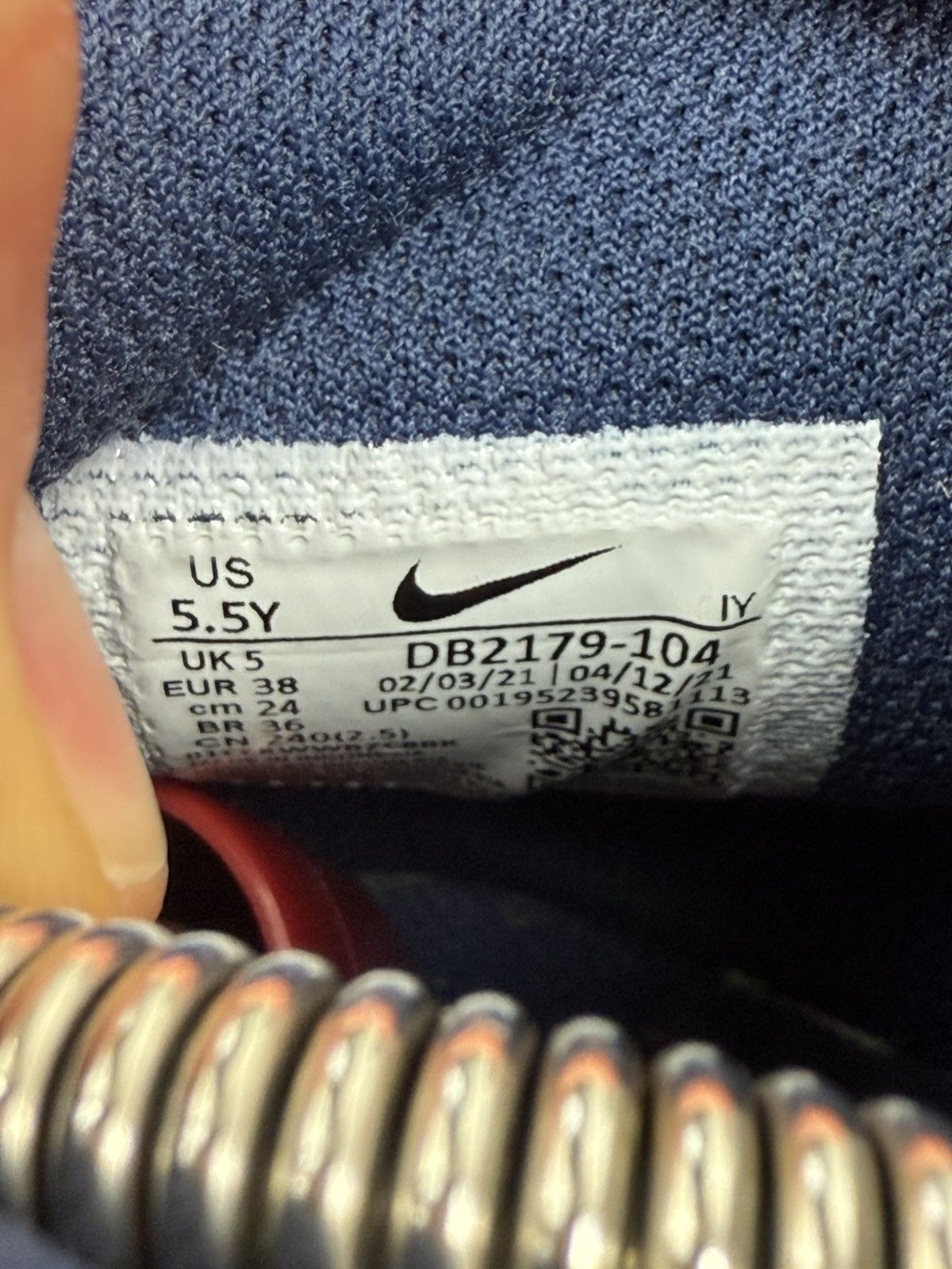 Nike × Vintage NIKE • Dunk High Retro Size US 5.5 / EU 38 - 10 Thumbnail