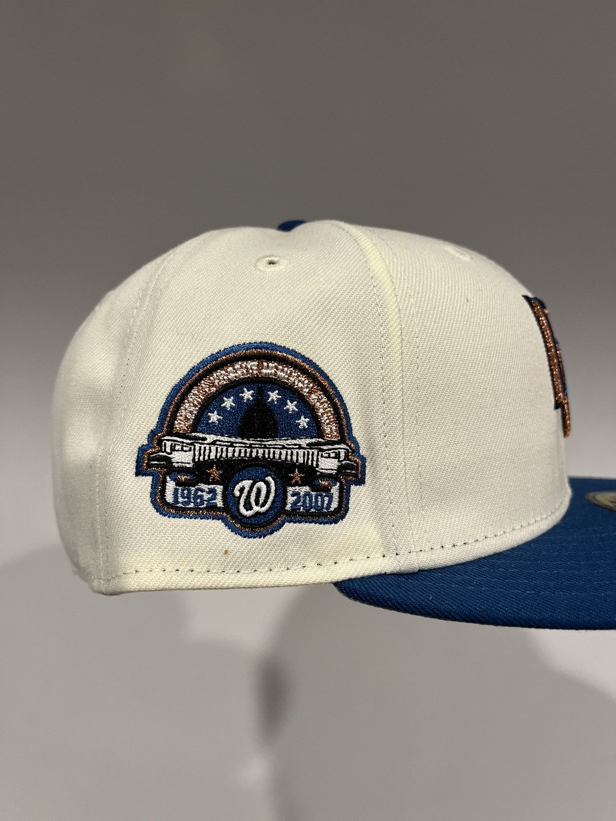 Hat Club × MLB × New Era Hatclub Exclusive Washington Nationals DC Crossover 7 3/8 Size ONE SIZE - 3 Thumbnail