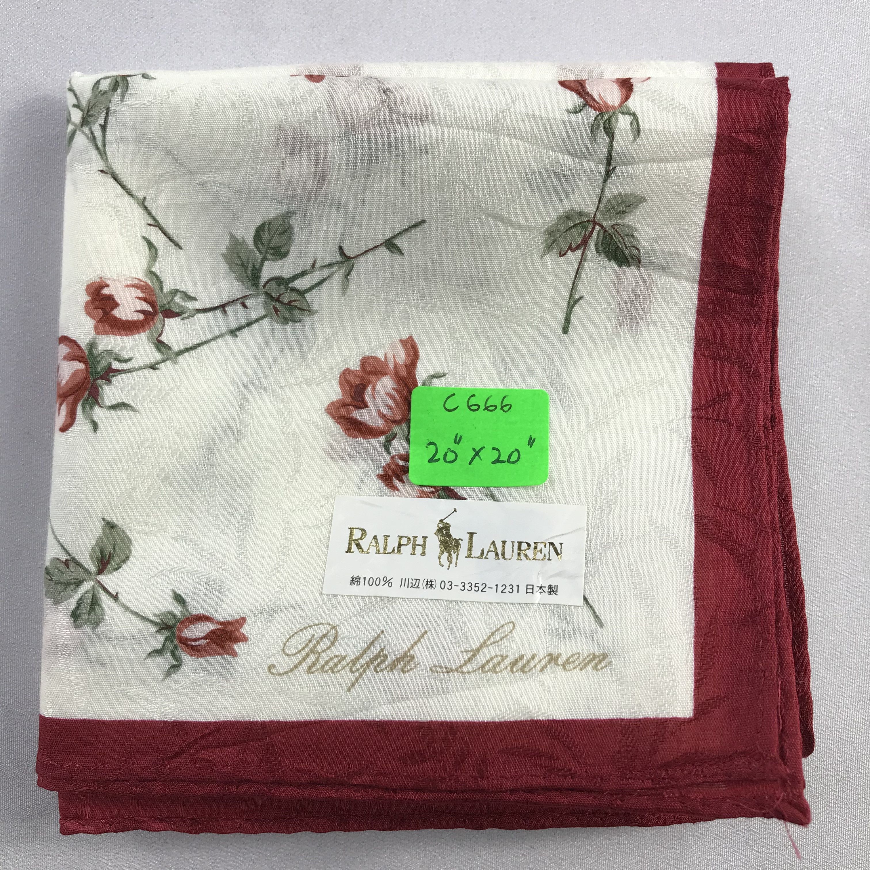 Polo Ralph Lauren Ralph Lauren Handkerchief / Bandana / Neckerchief C666 Size ONE SIZE - 7 Thumbnail