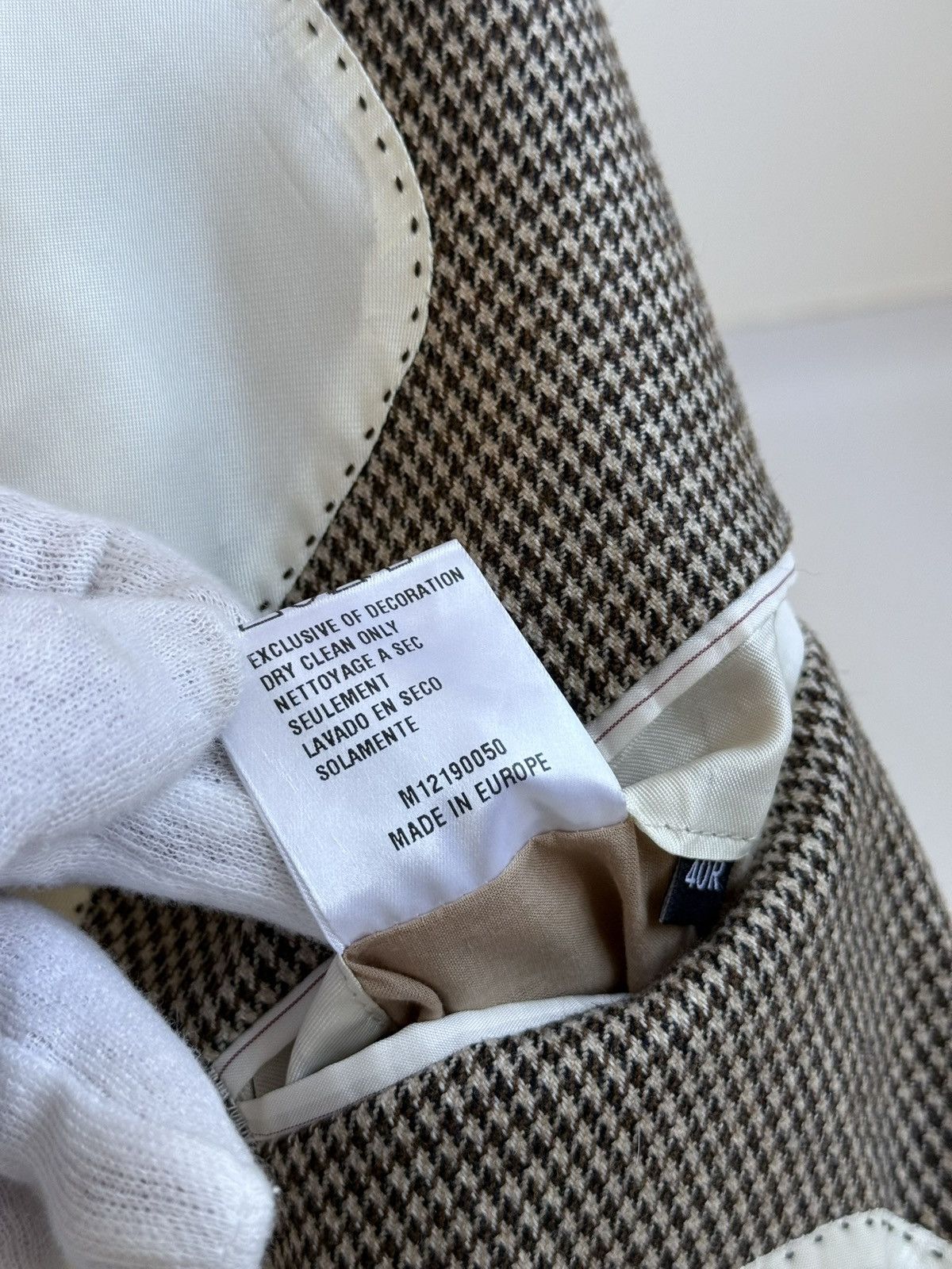 Hackett Hackett London Wool-Cotton Elbow Patch Blazer Jacket Size 40R - 12 Thumbnail
