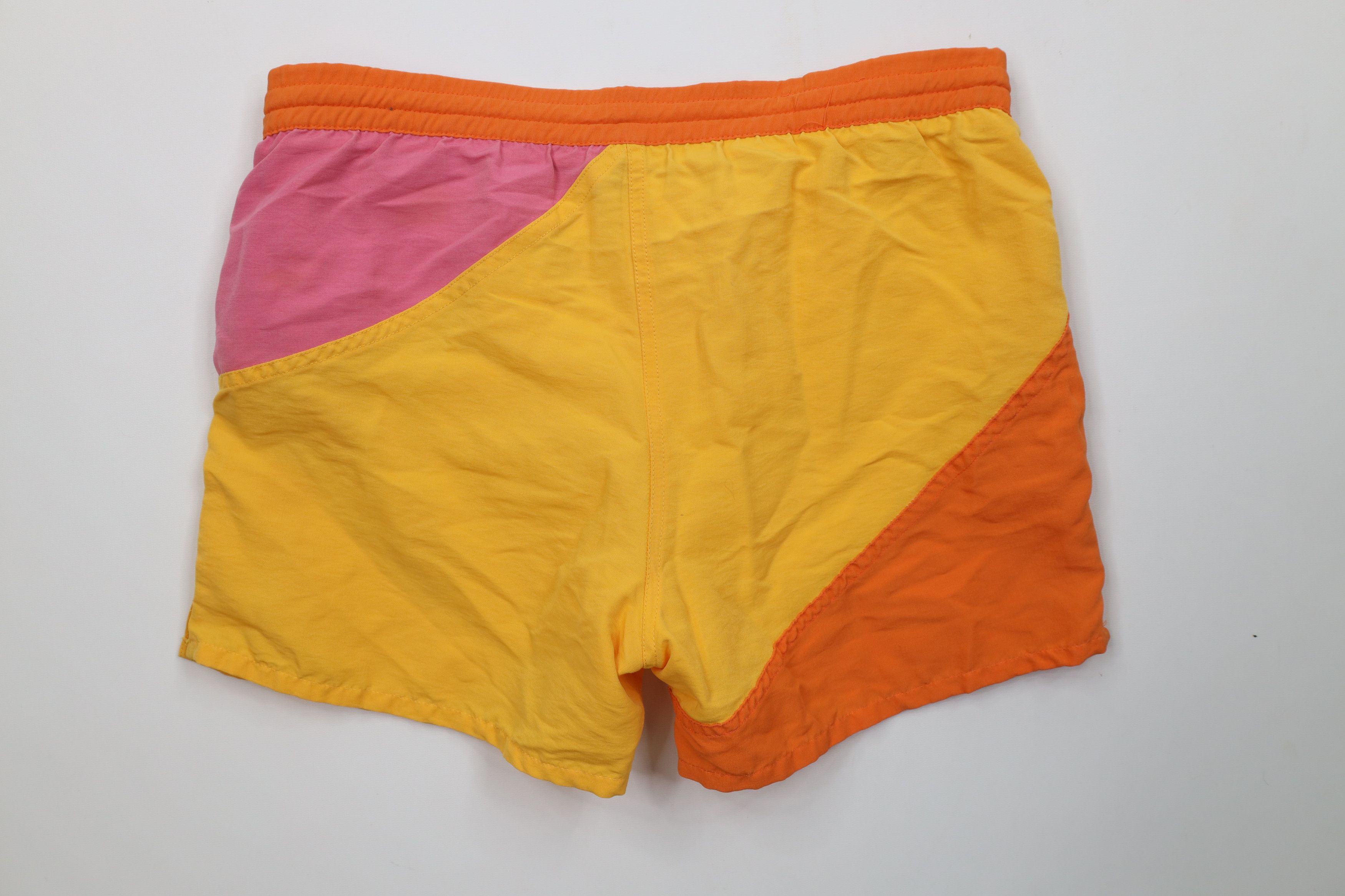 Vintage Vintage 70s 80s Hobie Surfing Block Lined Shorts Swim Trunks Size US 34 / EU 50 - 9 Thumbnail