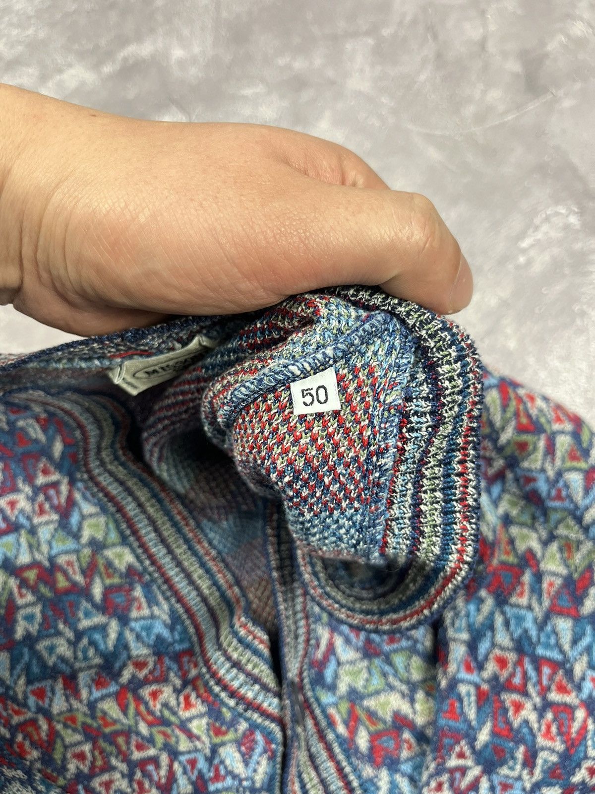 Missoni Missoni Sport Knitted Pattern Cardigan Sweater archive Size US M / EU 48-50 / 2 - 10 Thumbnail