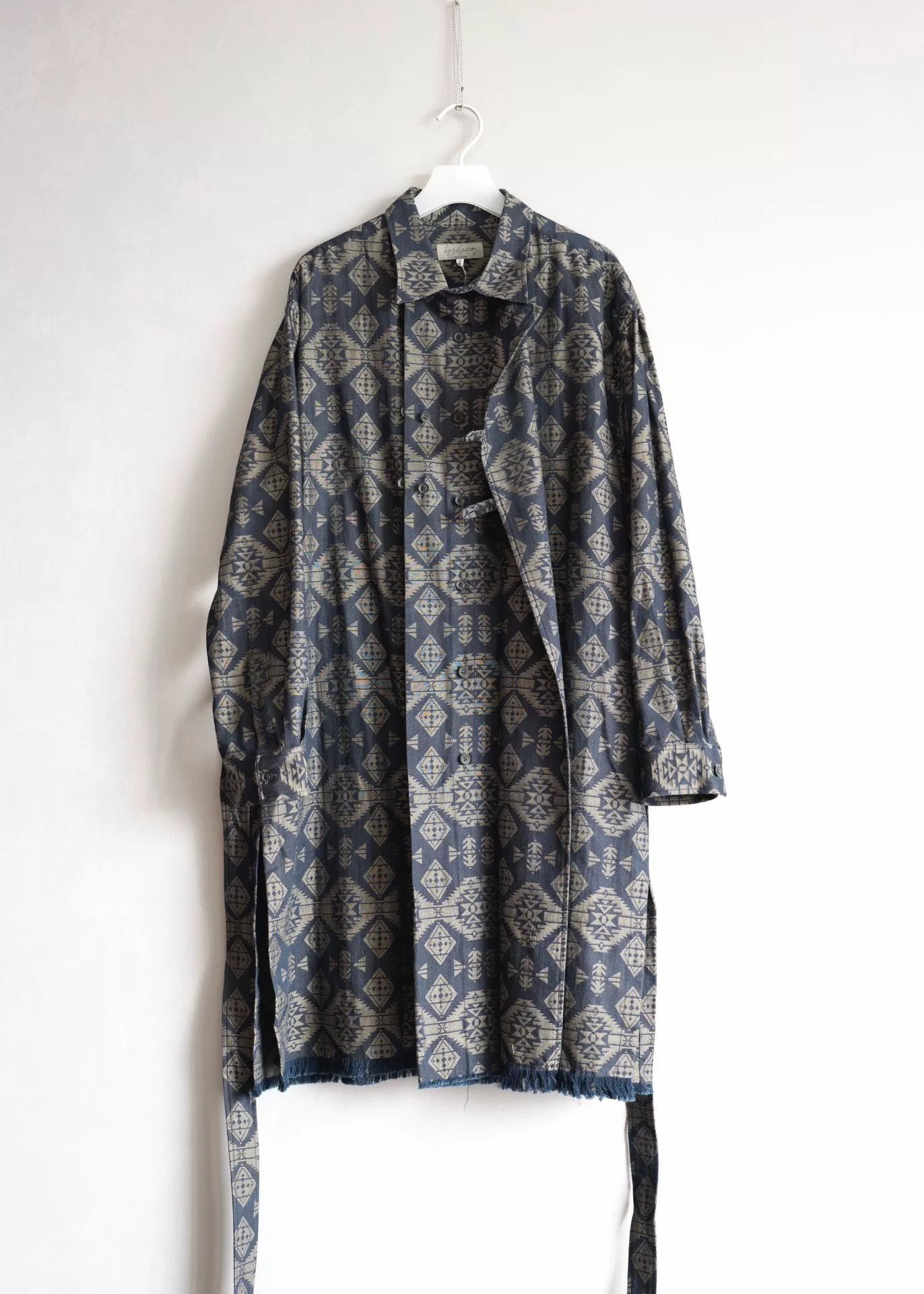 Yohji Yamamoto Yohji Yamamoto Geometric Layered Long Shirt Size S / US 4 / IT 40 - 1 Thumbnail
