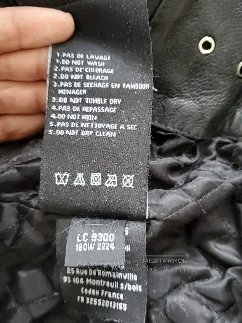 Other Leather jacket with lapel zipper Size US XS / EU 42 / 0 - 3 Thumbnail
