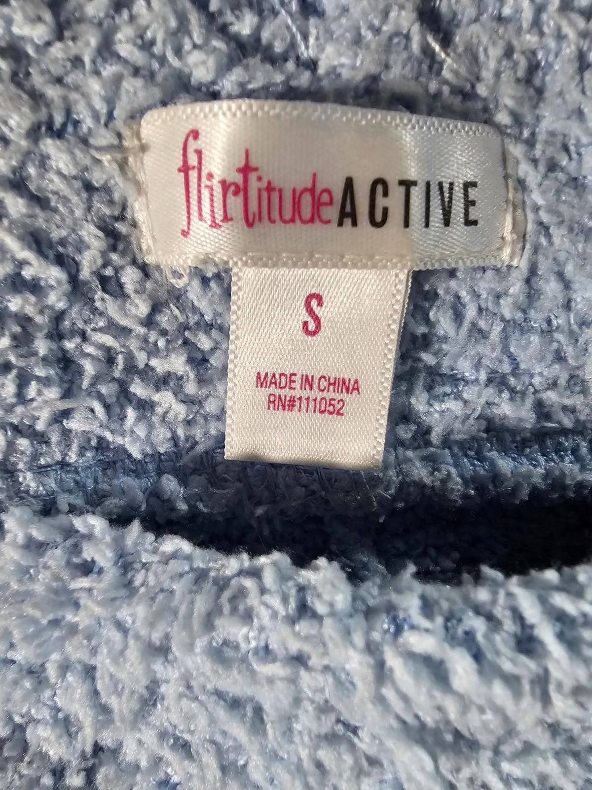 Designer Quality FLIRTITUDE S small Active Leggings Yoga Pants blue Size 28" / US 6 / IT 42 - 3 Thumbnail