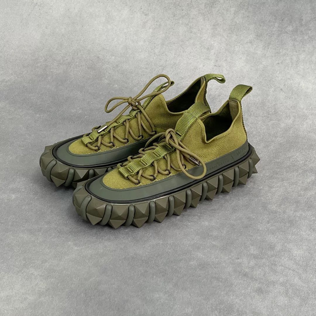 Valentino Valentino Casual Green Lowtop Sneakers 8.5 Men Size US 8.5 / EU 41-42 - 1 Thumbnail