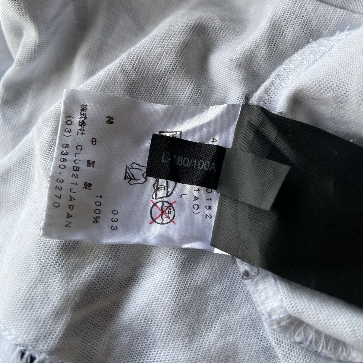 Neil Barrett White Black Lightning Bold Printed Cotton T Shirt Size US L / EU 52-54 / 3 - 12 Thumbnail