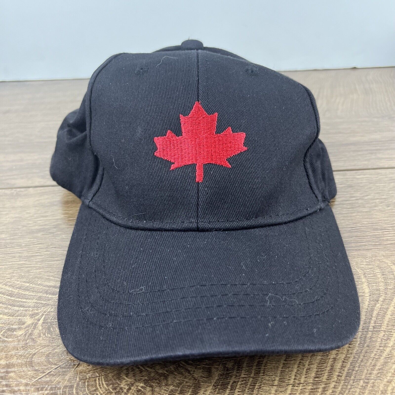 Other Canada Hat Canadian Leaf Hat Adjustable Hat Black Hat Adult Size ONE SIZE - 6 Thumbnail