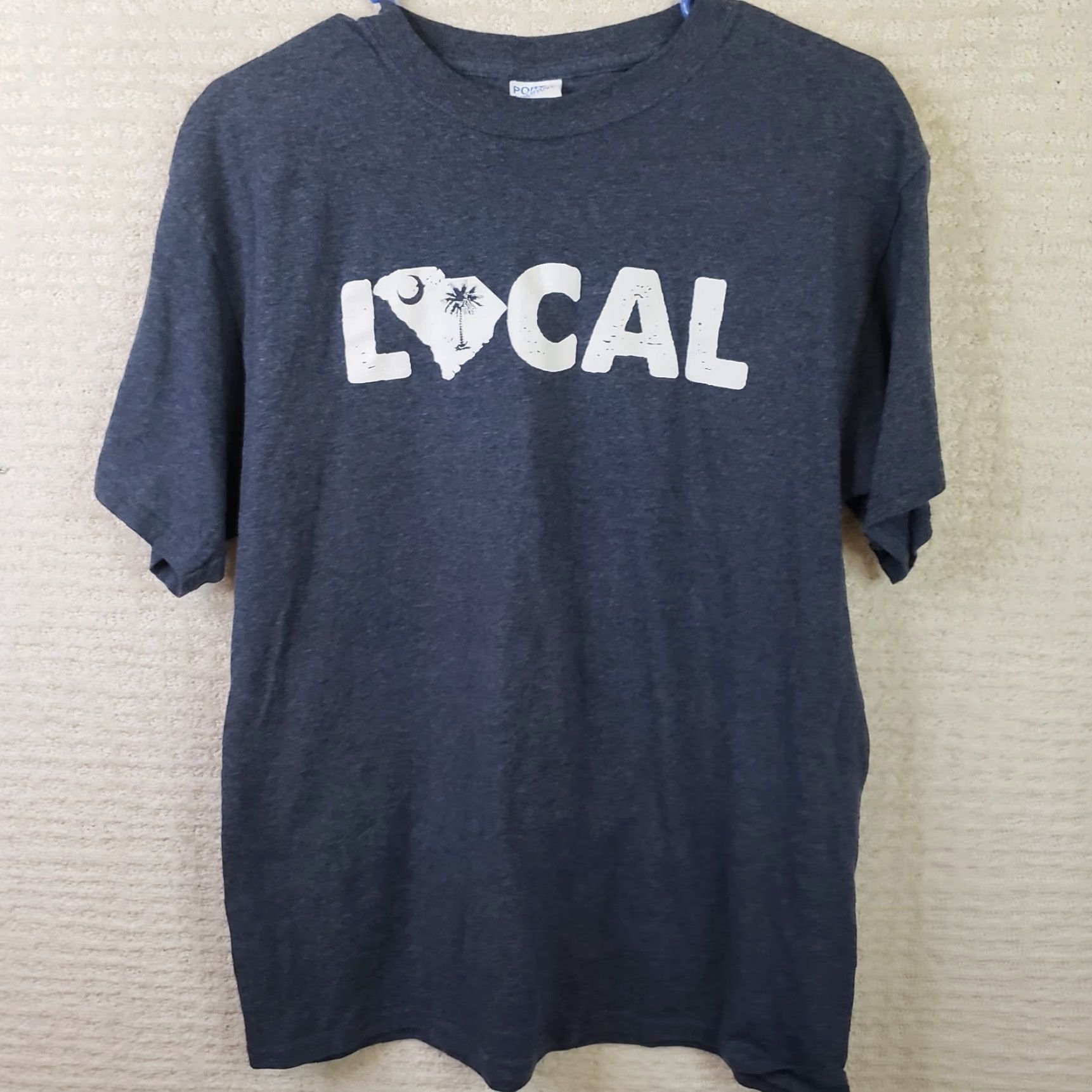 Vintage Port City South Carolina Local T-shirt Mens M Blue USA Pride Cotton Crewneck Short Sleeve Canvas Size US M / EU 48-50 / 2 - 2 Thumbnail