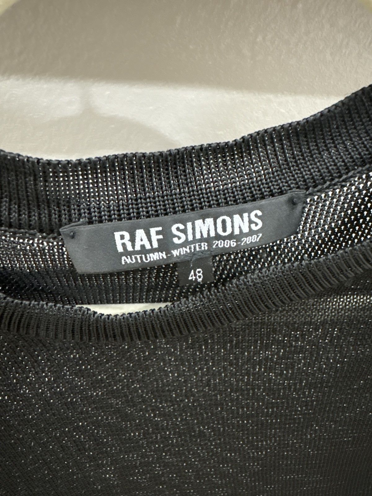 Raf Simons Raf Simons AW06 RUNWAY net long sleeve Size US S / EU 44-46 / 1 - 3 Thumbnail