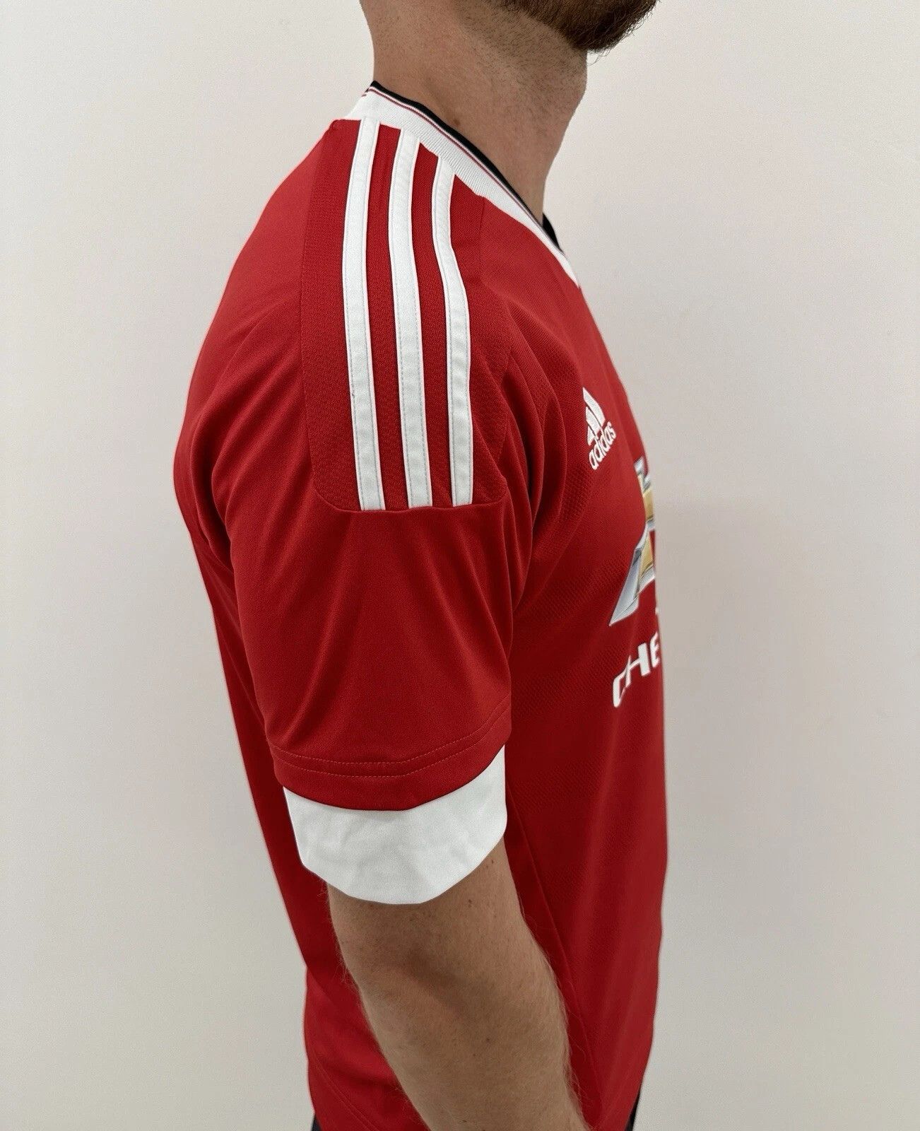 Adidas Manchester United 2015 2016 Home Jersey Shirt Soccer Size US S / EU 44-46 / 1 - 3 Thumbnail
