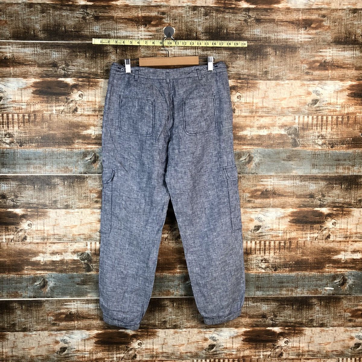 Japanese Brand Pure DKNY Blue Casual Pants #A2385 Size 28" / US 6 / IT 42 - 15 Thumbnail