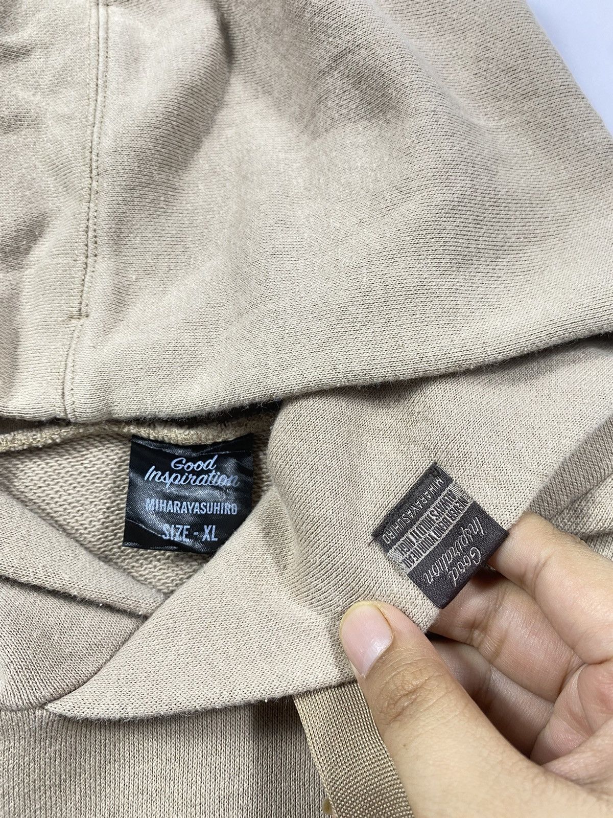 20471120 Maison Mihara Yasuhiro Good Inspiration Hoodie Size US XL / EU 56 / 4 - 4 Thumbnail