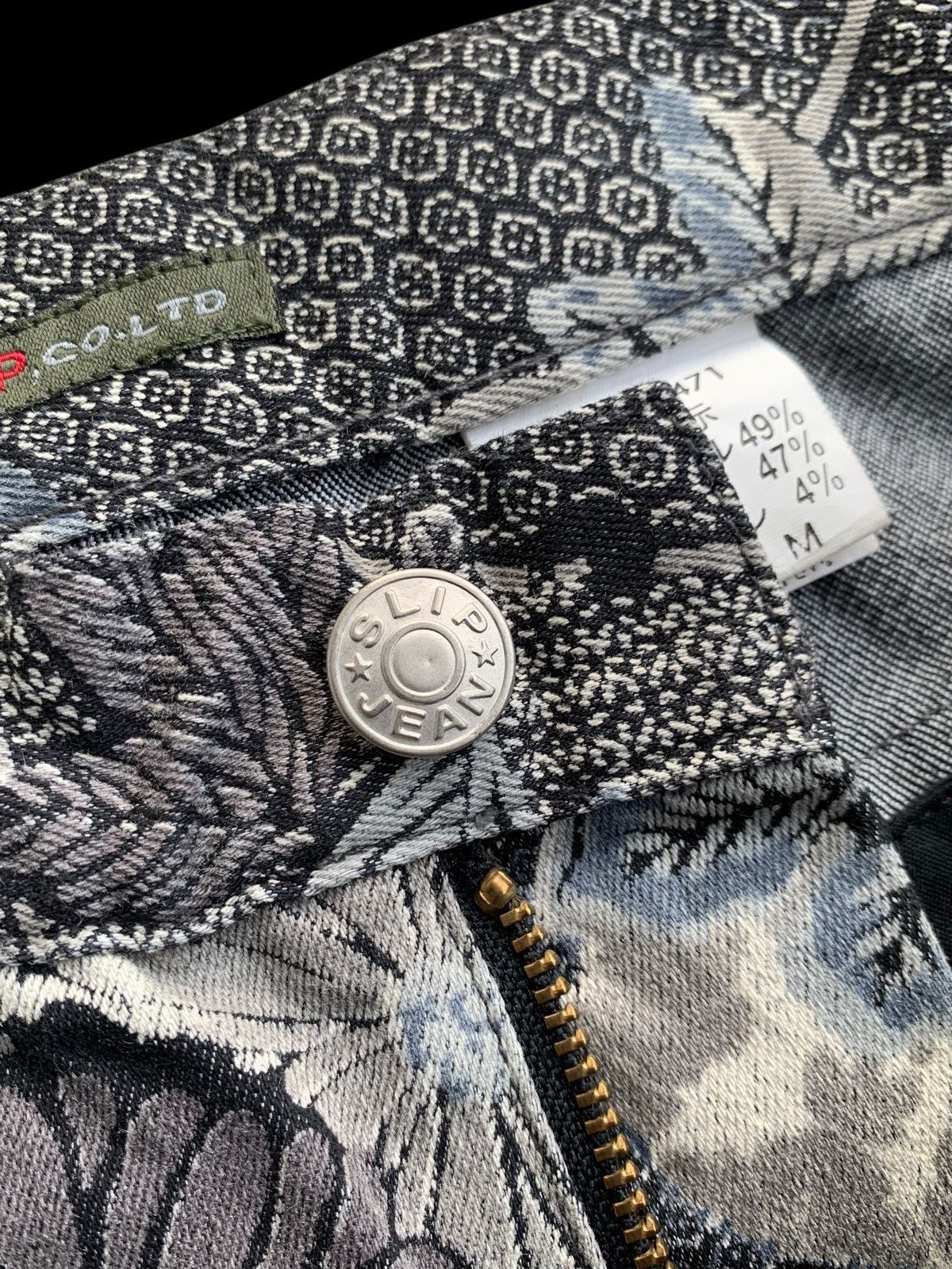 If Six Was Nine × Japanese Brand × Vintage Ladies FLARES Retro Flower Bell Bottoms Hippie vtg trousers Size 28" / US 6 / IT 42 - 14 Thumbnail