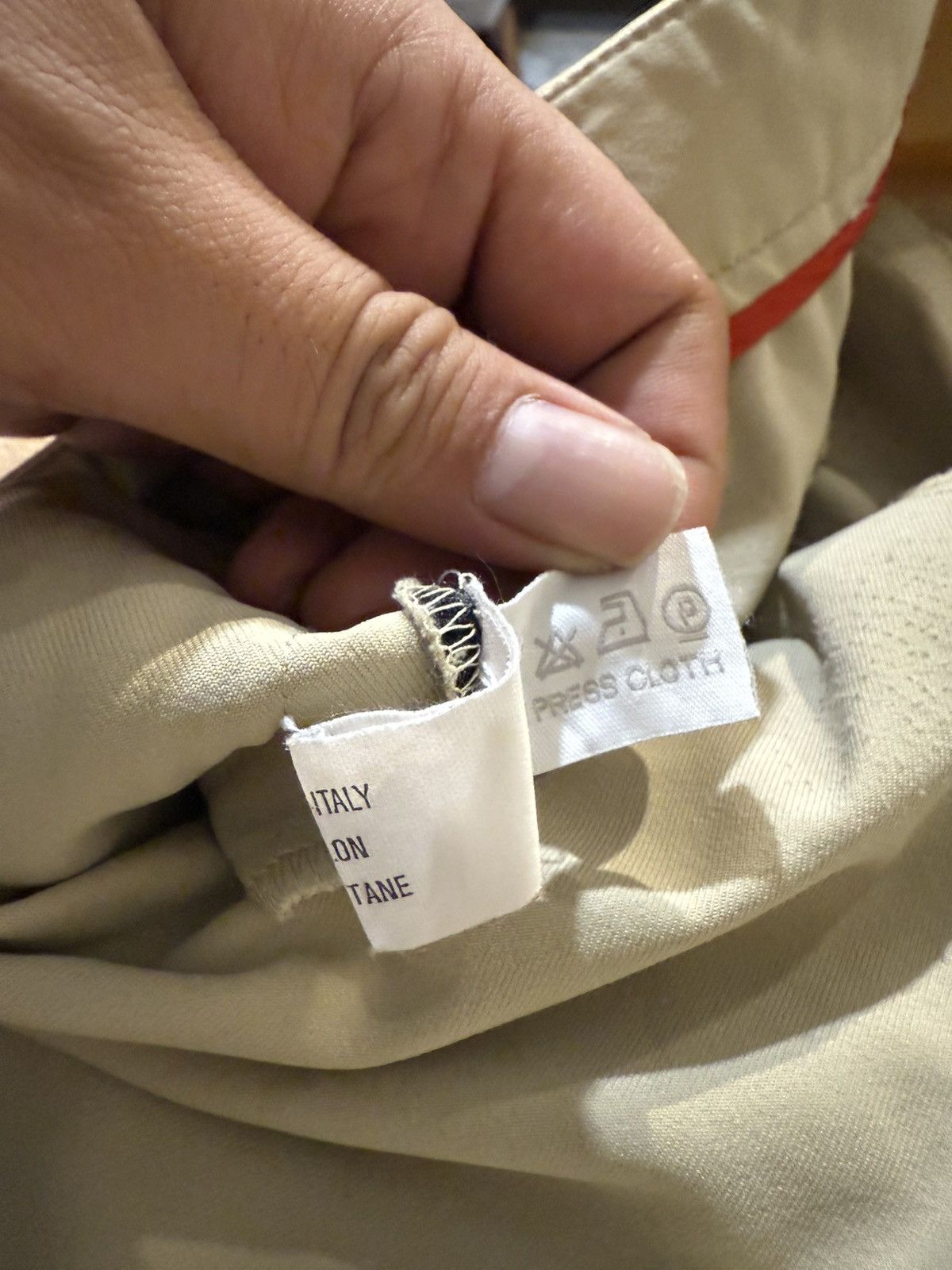 Prada Prada Beige Red Tab Chinos/Pant Size US 28 / EU 44 - 13 Thumbnail