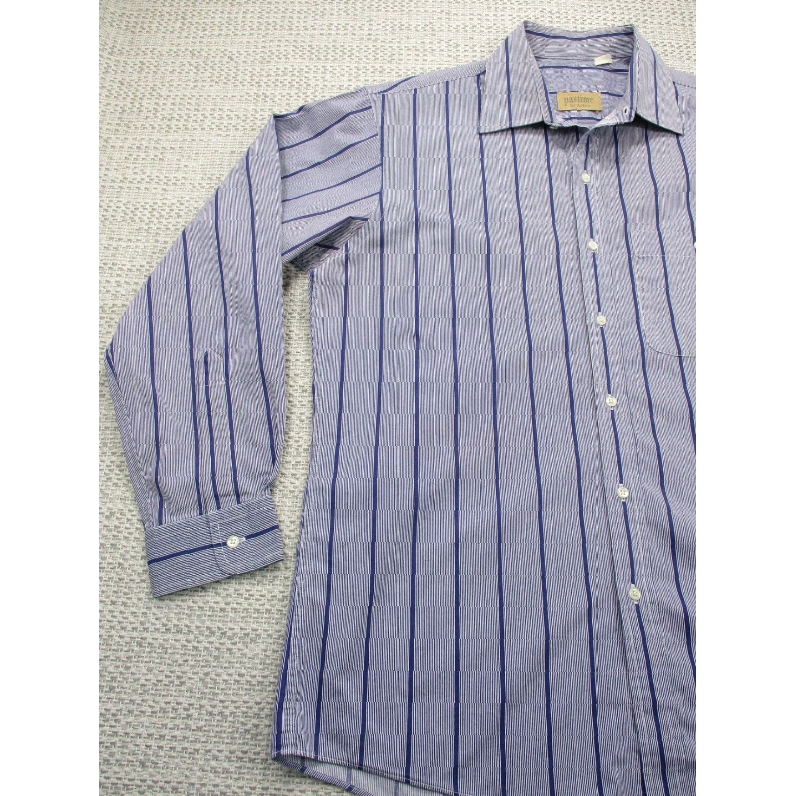 Arrow VINTAGE Arrow Pastime Shirt Mens XL Long Sleeve Button-Up Cotton Size US XL / EU 56 / 4 - 3 Thumbnail