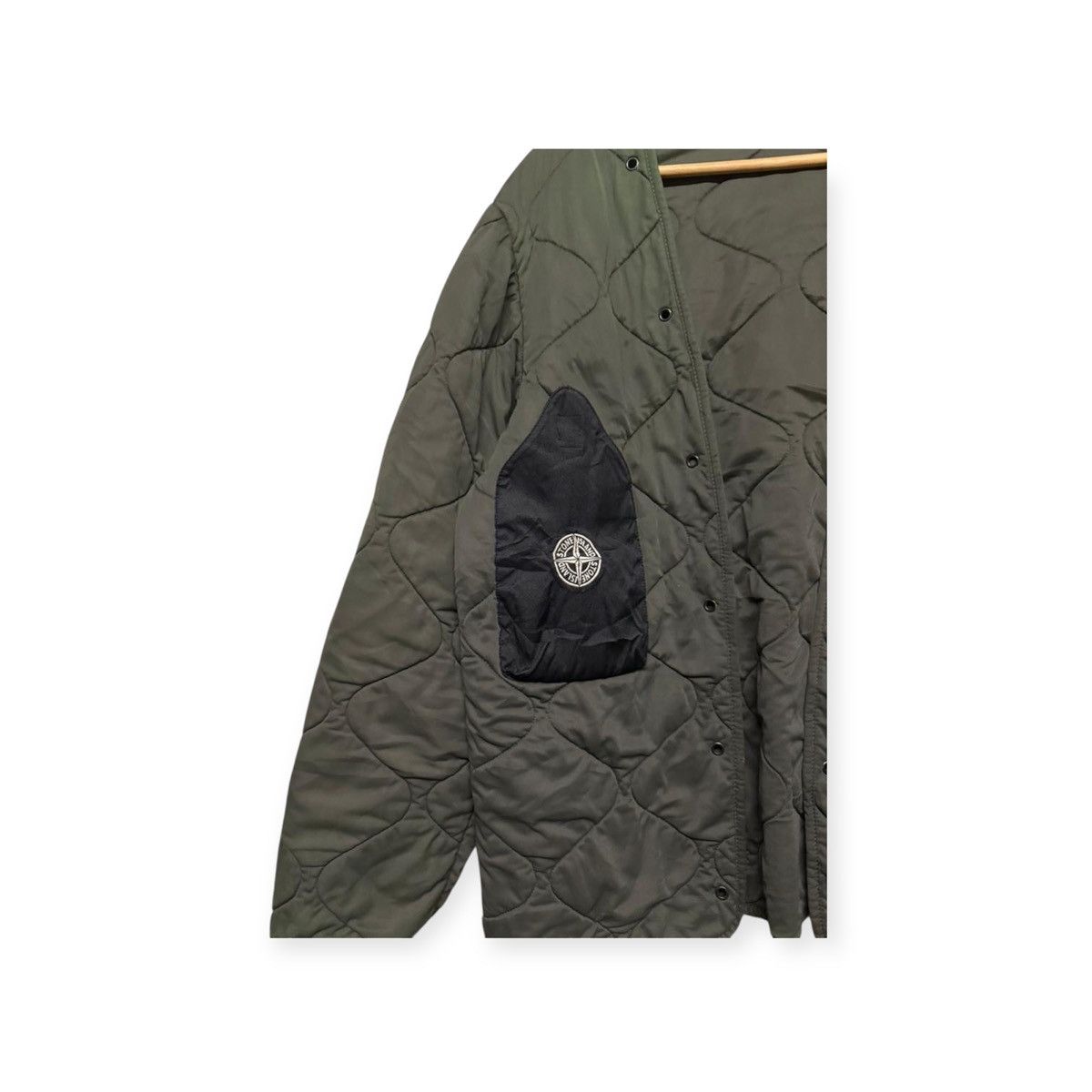 Stone Island Vintage🌟AW1997 Stone Island Raso Gommoto Quilted Innerjacket Size US M / EU 48-50 / 2 - 4 Thumbnail