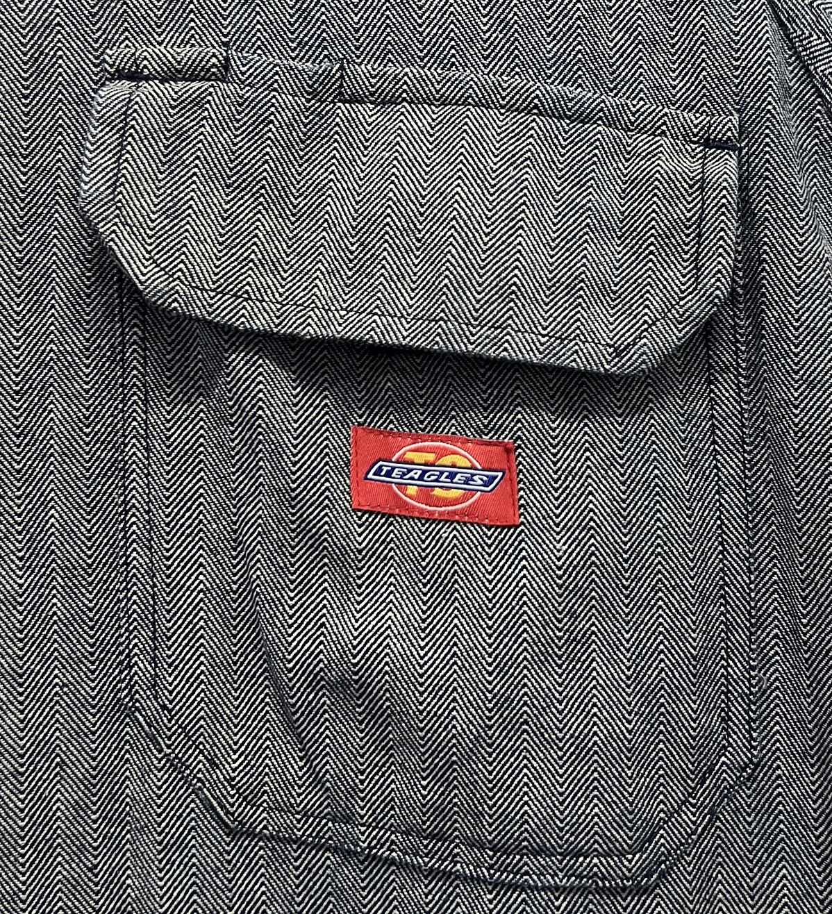 Vintage Vintage TEAGLES Herringbone Denim Coveralls Japanes Workwear Size US 39 - 4 Thumbnail