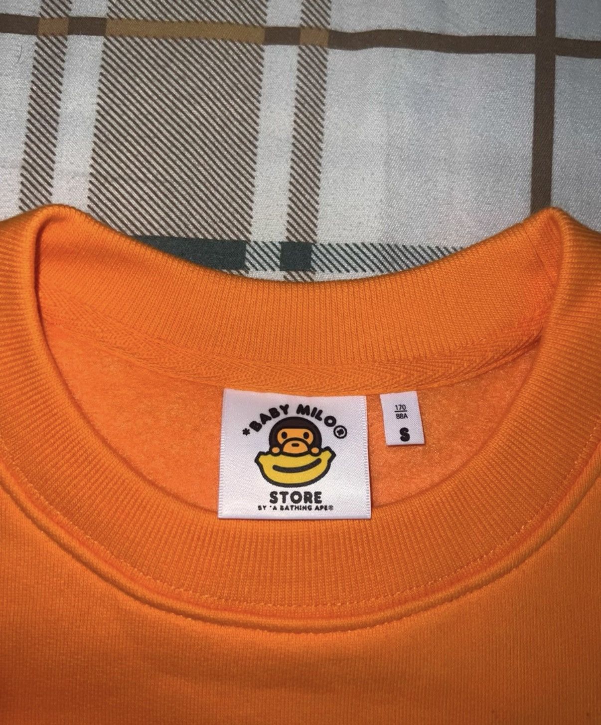 Bape BAPE OG Nigo Era, Vibrant Orange Sweatshirt Size US S / EU 44-46 / 1 - 4 Thumbnail