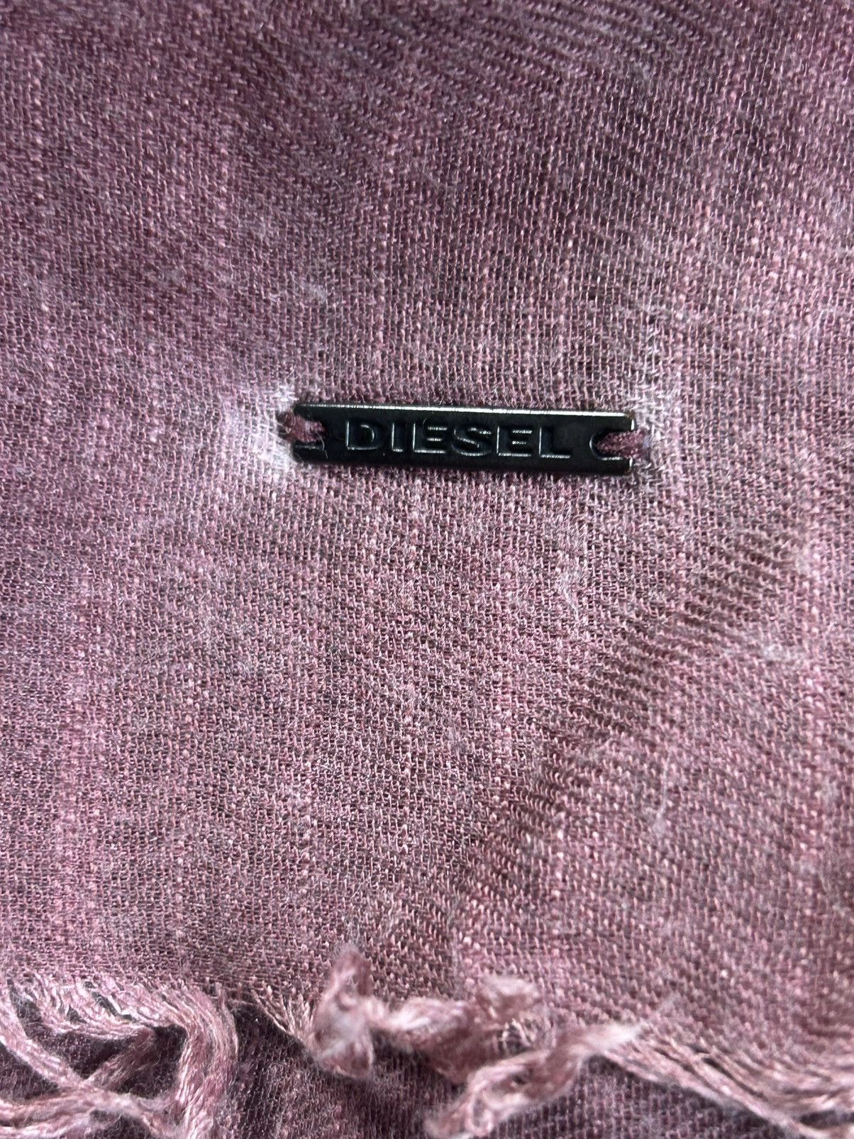 Diesel Diesel light purple viscose scarf Size ONE SIZE - 5 Thumbnail
