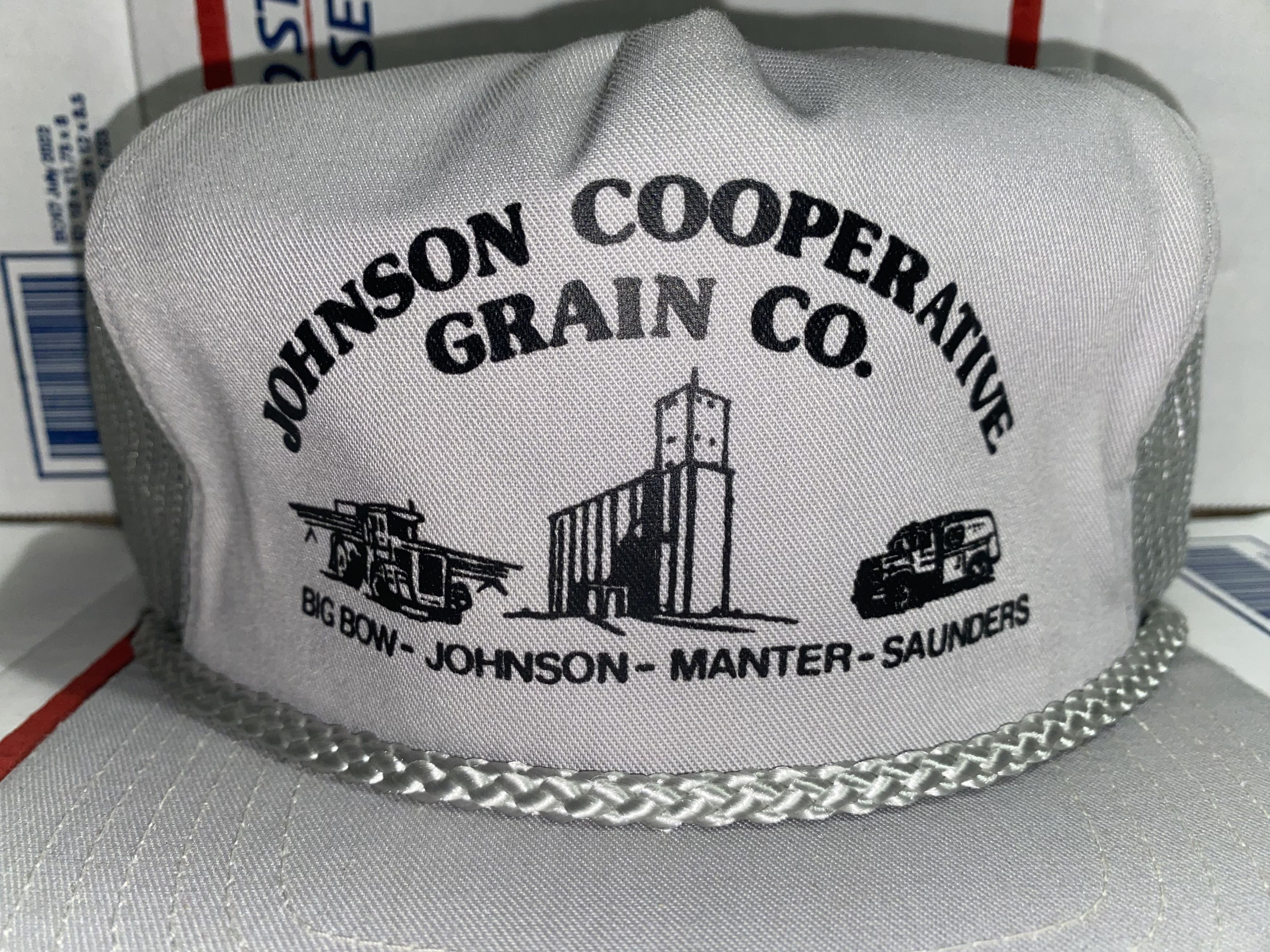 Other vintage Trucker Hat Johnson Cooperative Grain Co Company Cap Size ONE SIZE - 2 Thumbnail