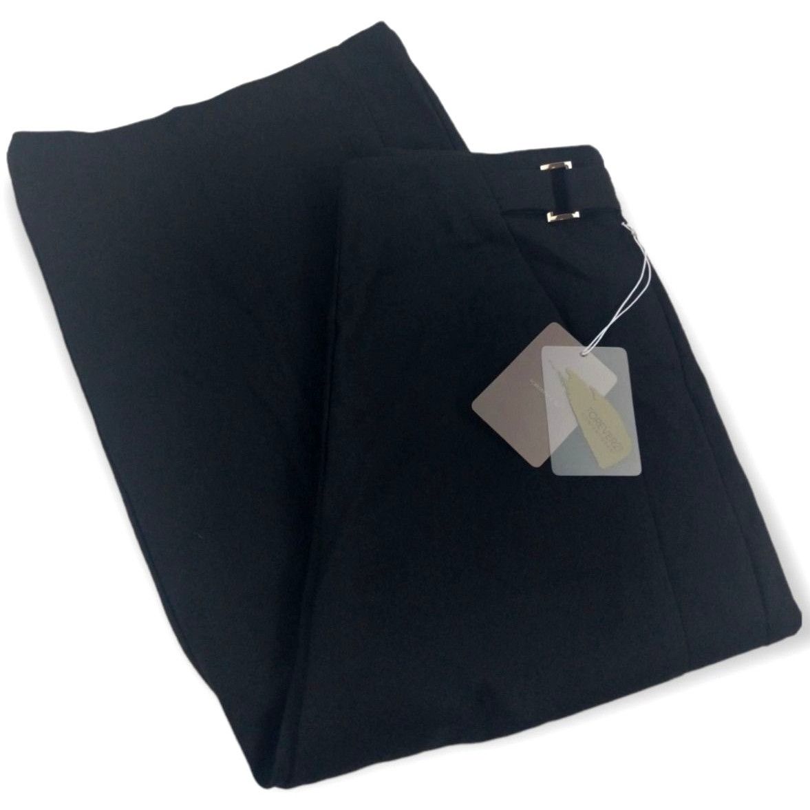 Forever 21 Forever 21 Misses S/P Small Petite Black Capri Gaucho Pants Size 28" / US 6 / IT 42 - 3 Thumbnail