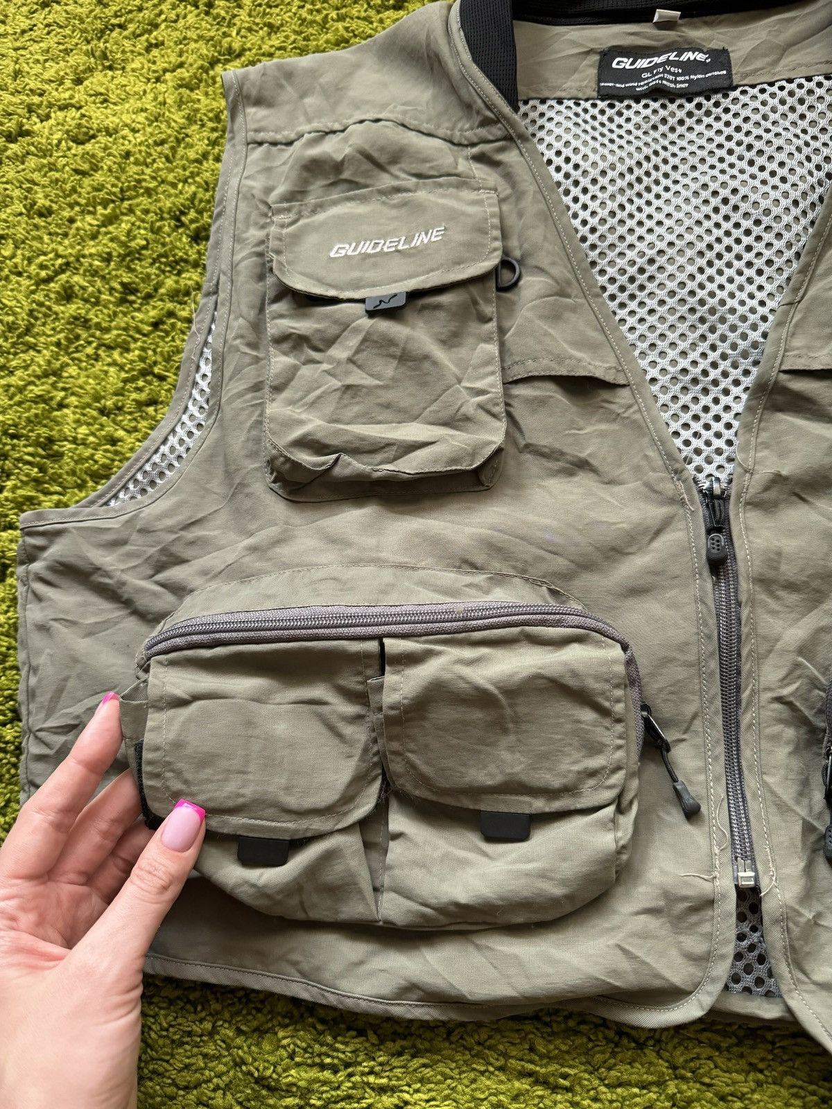 Designer Guideline gorpcore multipocket fishing hunting vest gilet Size US XL / EU 56 / 4 - 7 Thumbnail