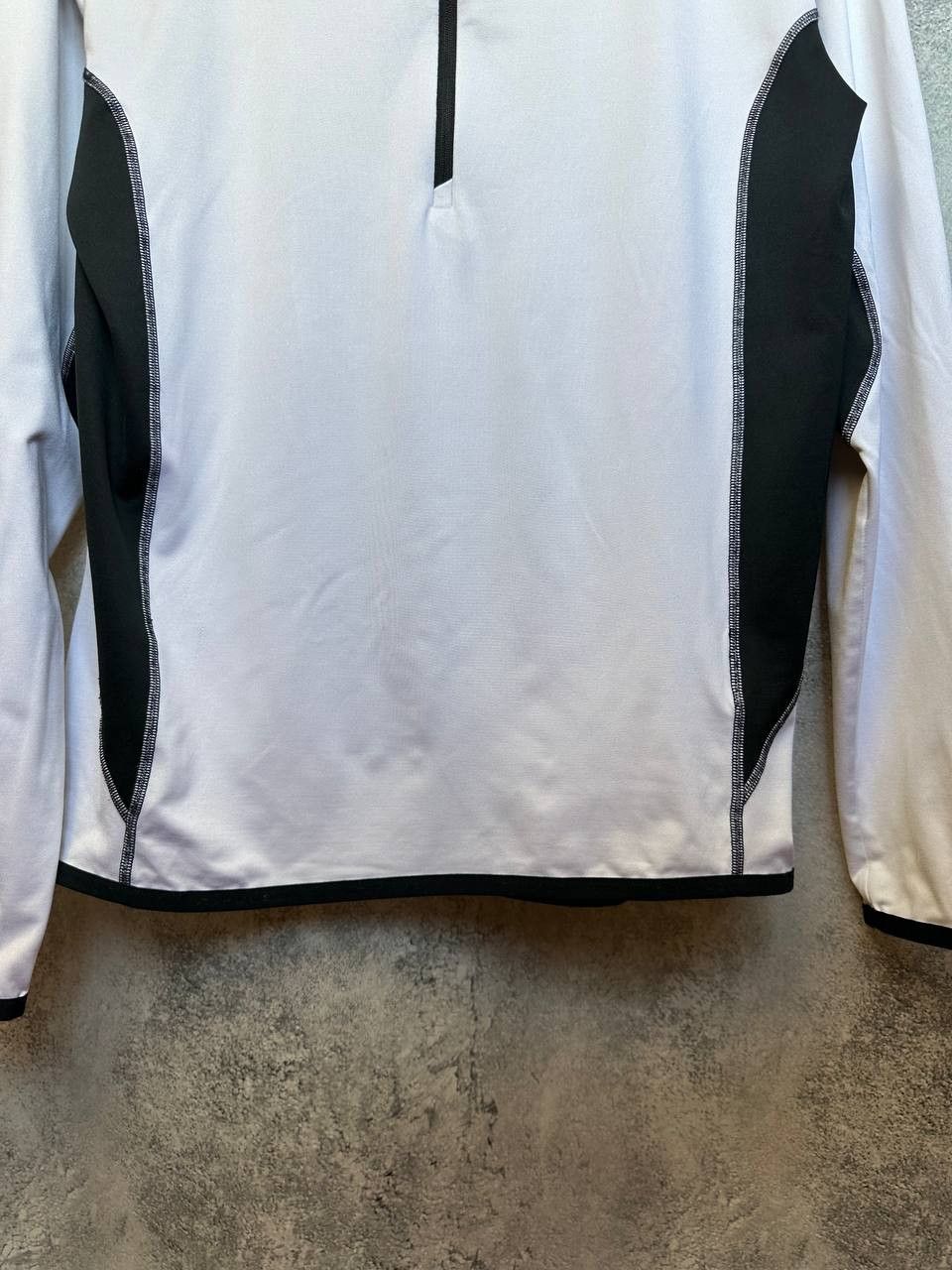 KJUS Kjus Half Zip Track Sweater White/Black Long Sleeve Thermo Size US M / EU 48-50 / 2 - 8 Thumbnail