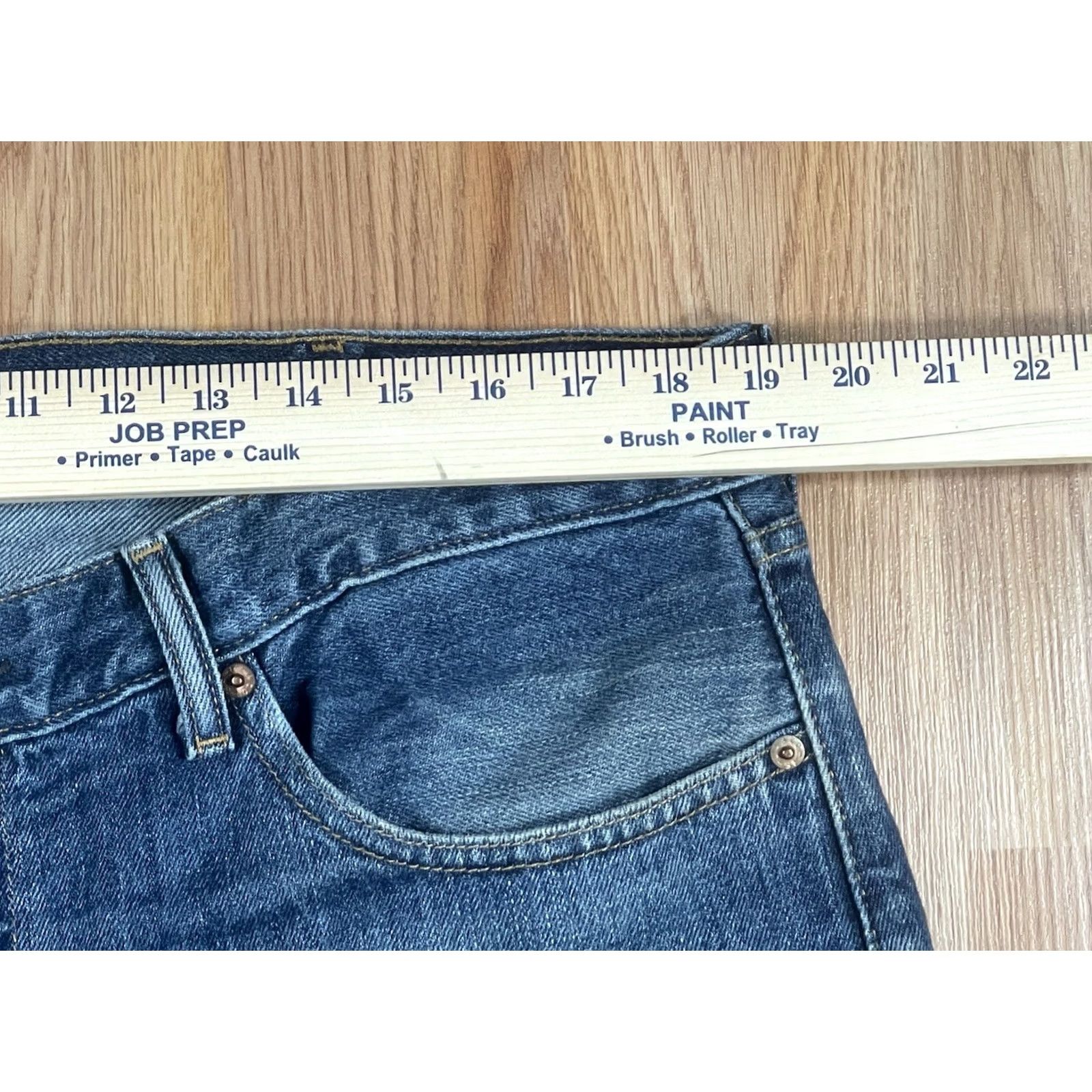 Levi's LEVI'S 505 Straight Leg Fit Jeans Men’s 38Wx30L Blue Denim 100% Cotton Strauss Size US 38 / EU 54 - 3 Thumbnail